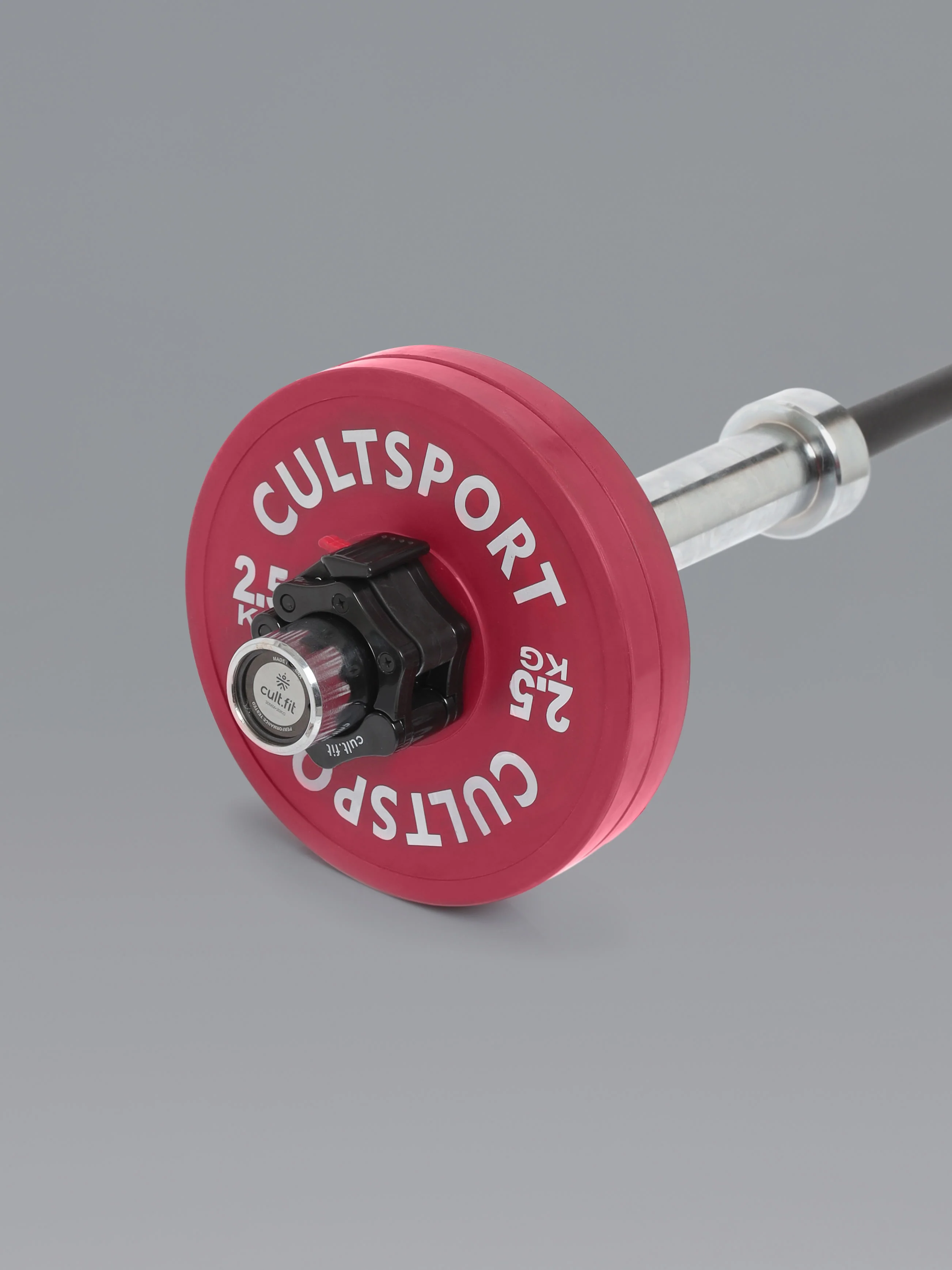 2.5kg Pack of 4 Colour Bumper Plate with rubber coating