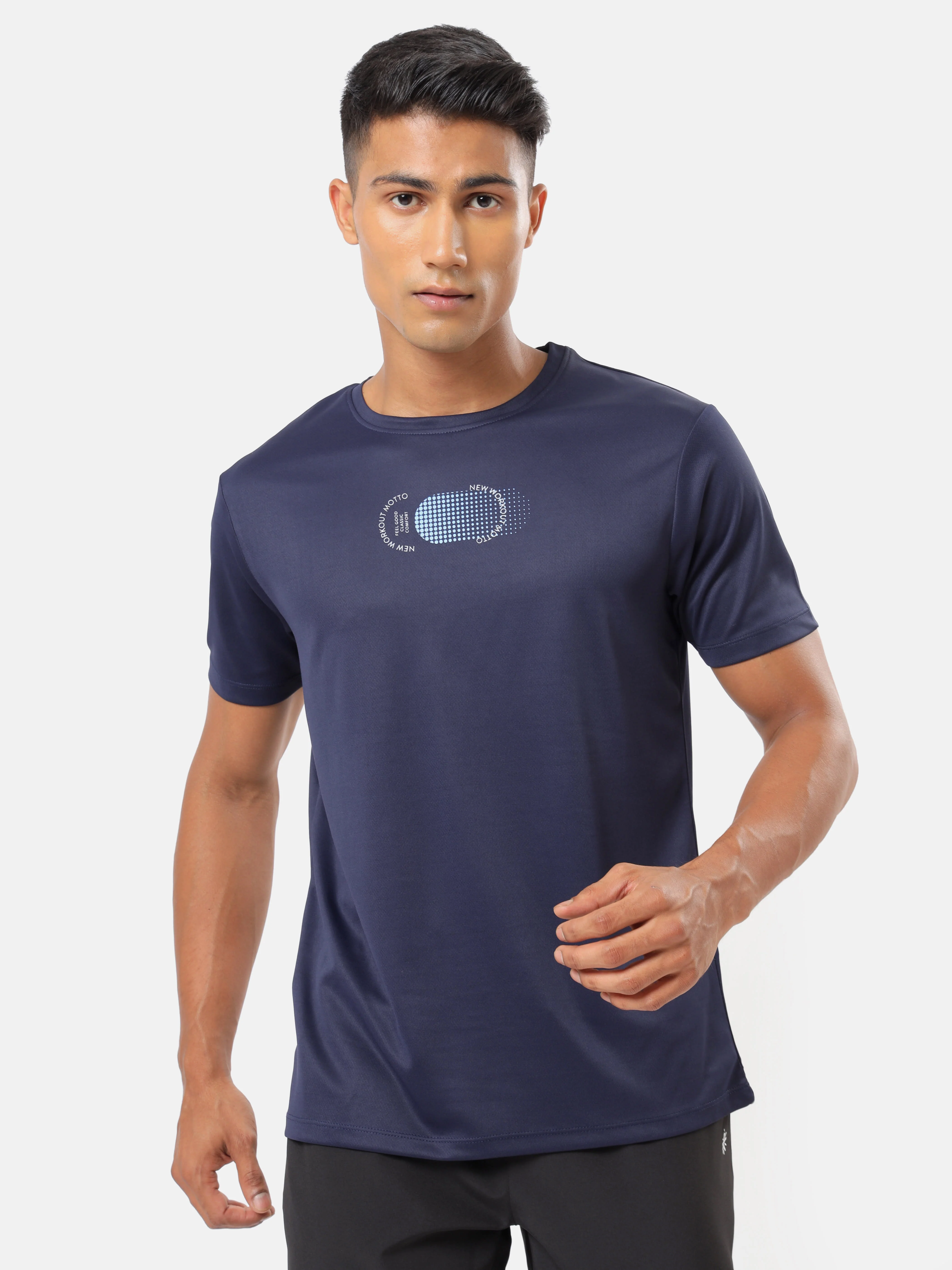 Active T-shirt with Placement Graphic Pack of 2 - Image 5