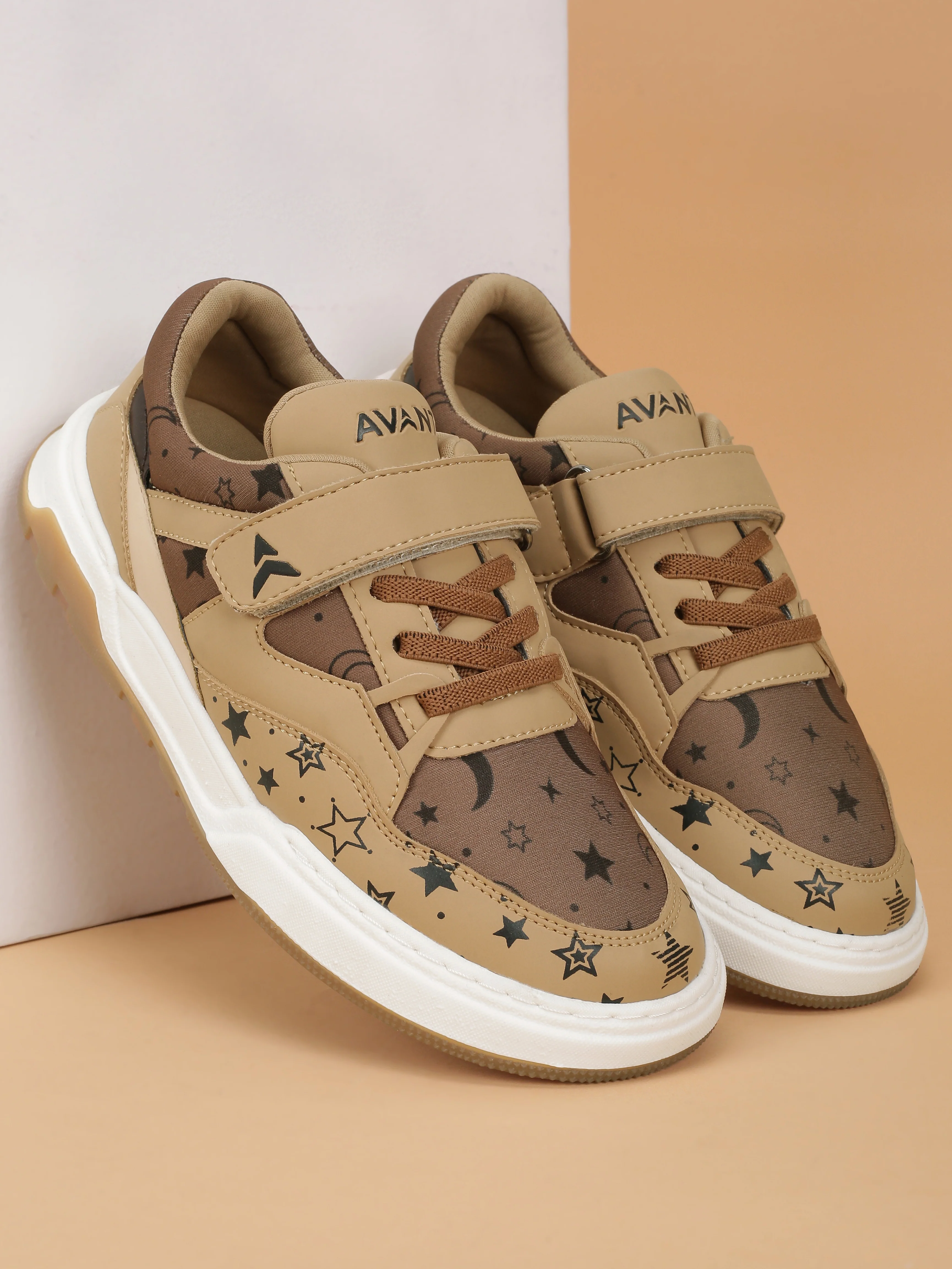 Avant Kids' StarChase Sneakers - Beige - Image 2