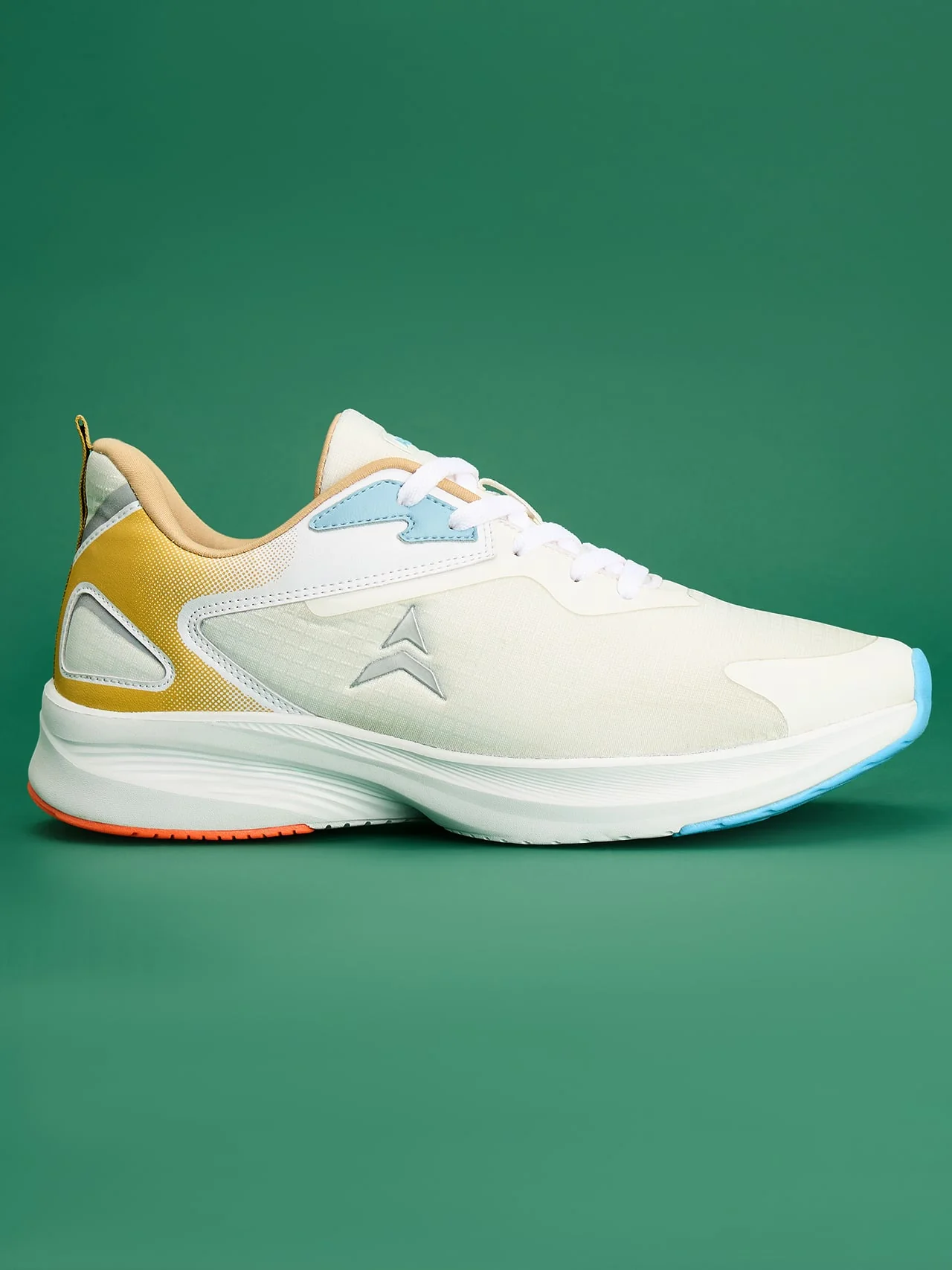 Avant Men's Delux Running Shoes - White/Gold - Image 3
