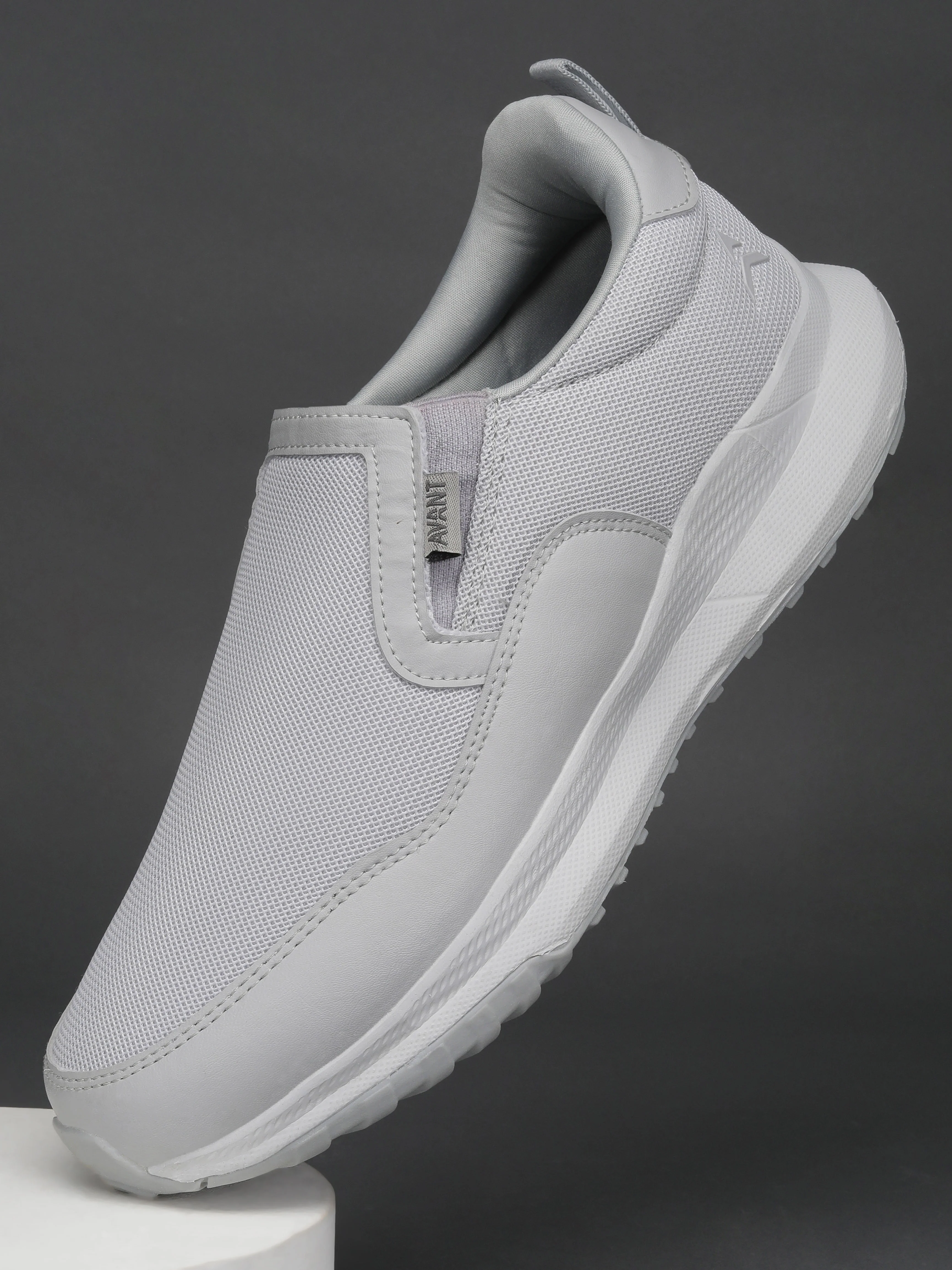 Avant Men's FlexiGlide Slip-On Walking Shoes - Grey