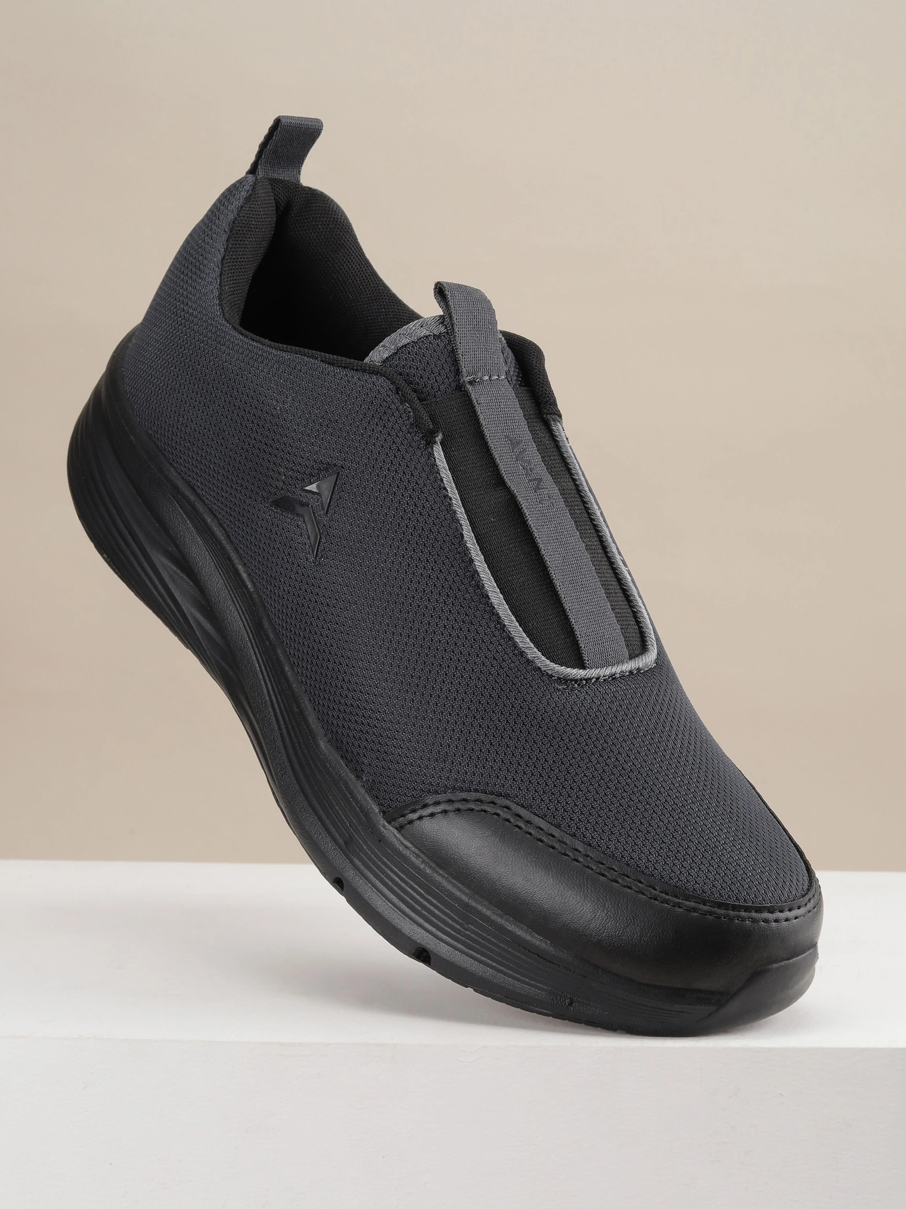Avant Men's GlideFlex Slip-On Walking Shoes - D.Grey