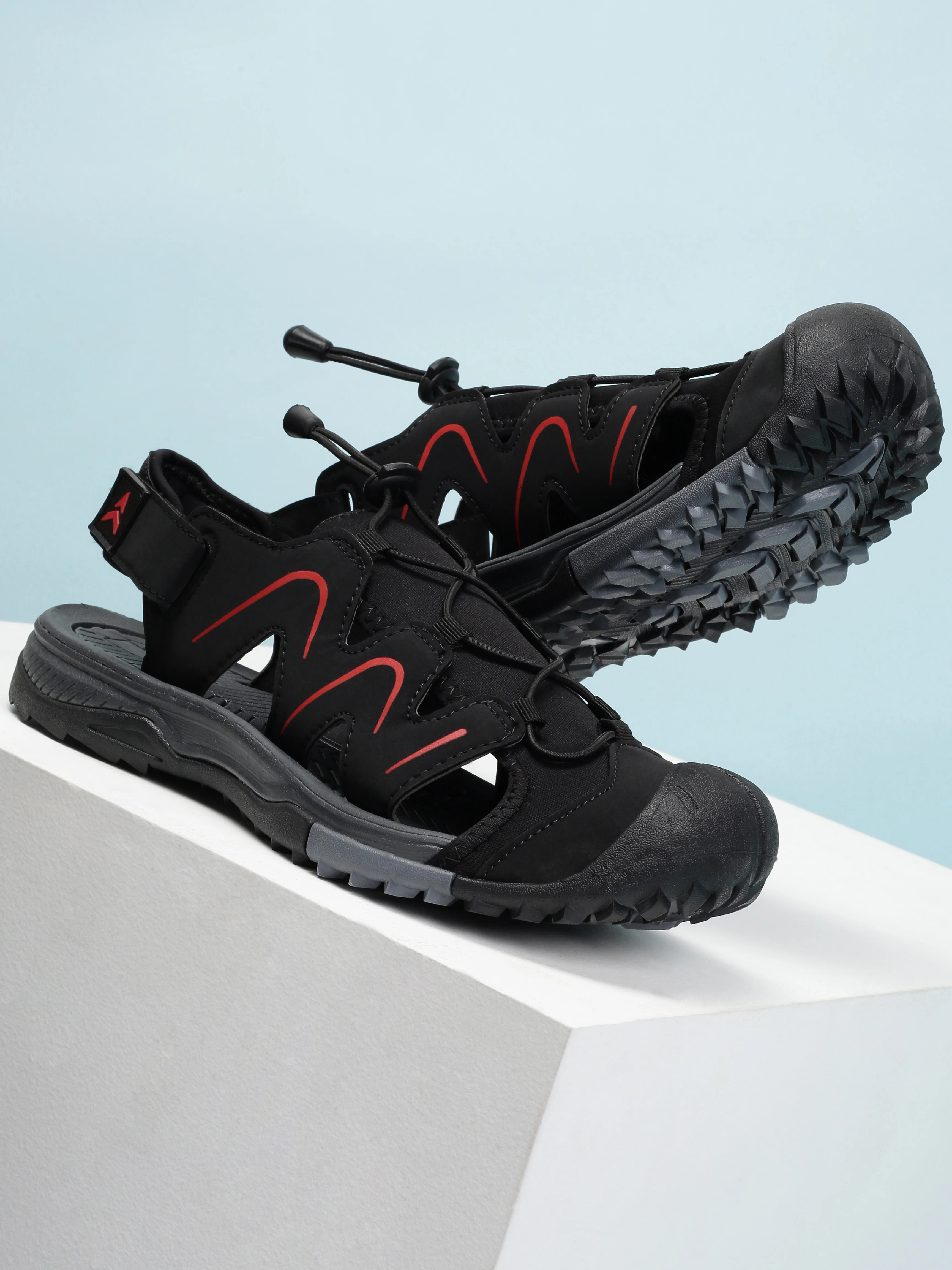 Avant Men's Rampage Casual Sandals - Black