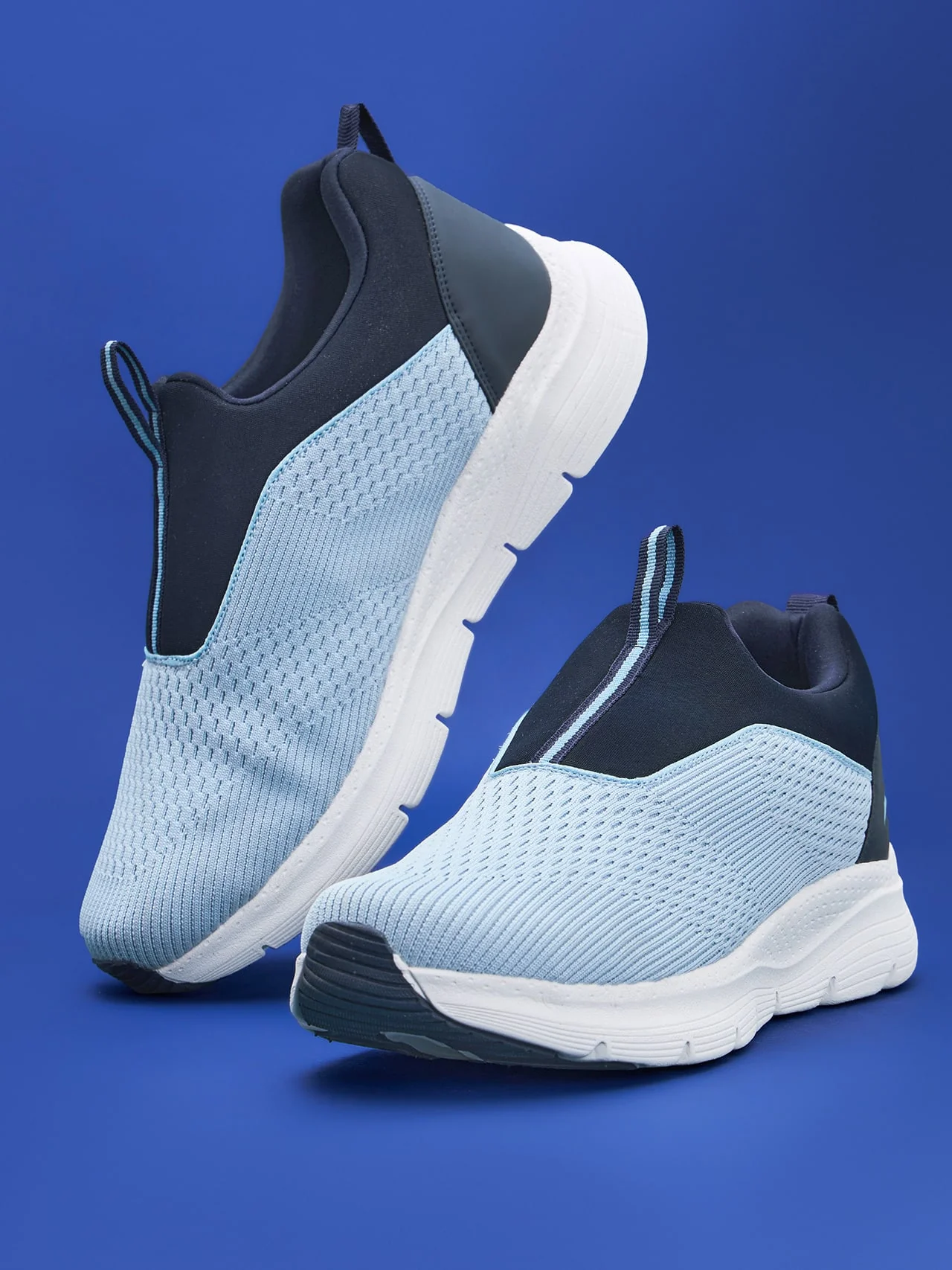 Avant Men's Sigma Slip-On Walking shoes - Ice Blue