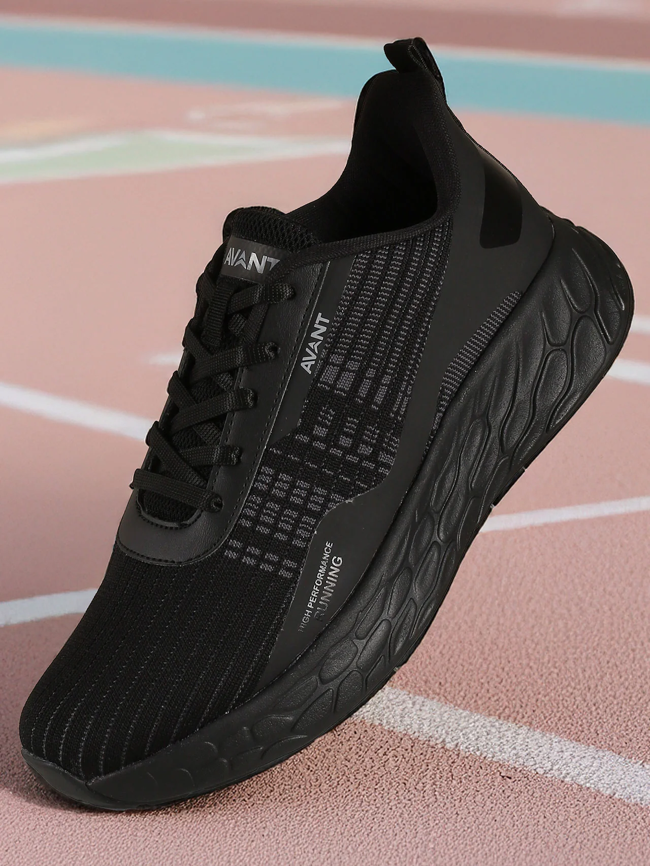 Avant Men's SoleWave Running Shoes - Black
