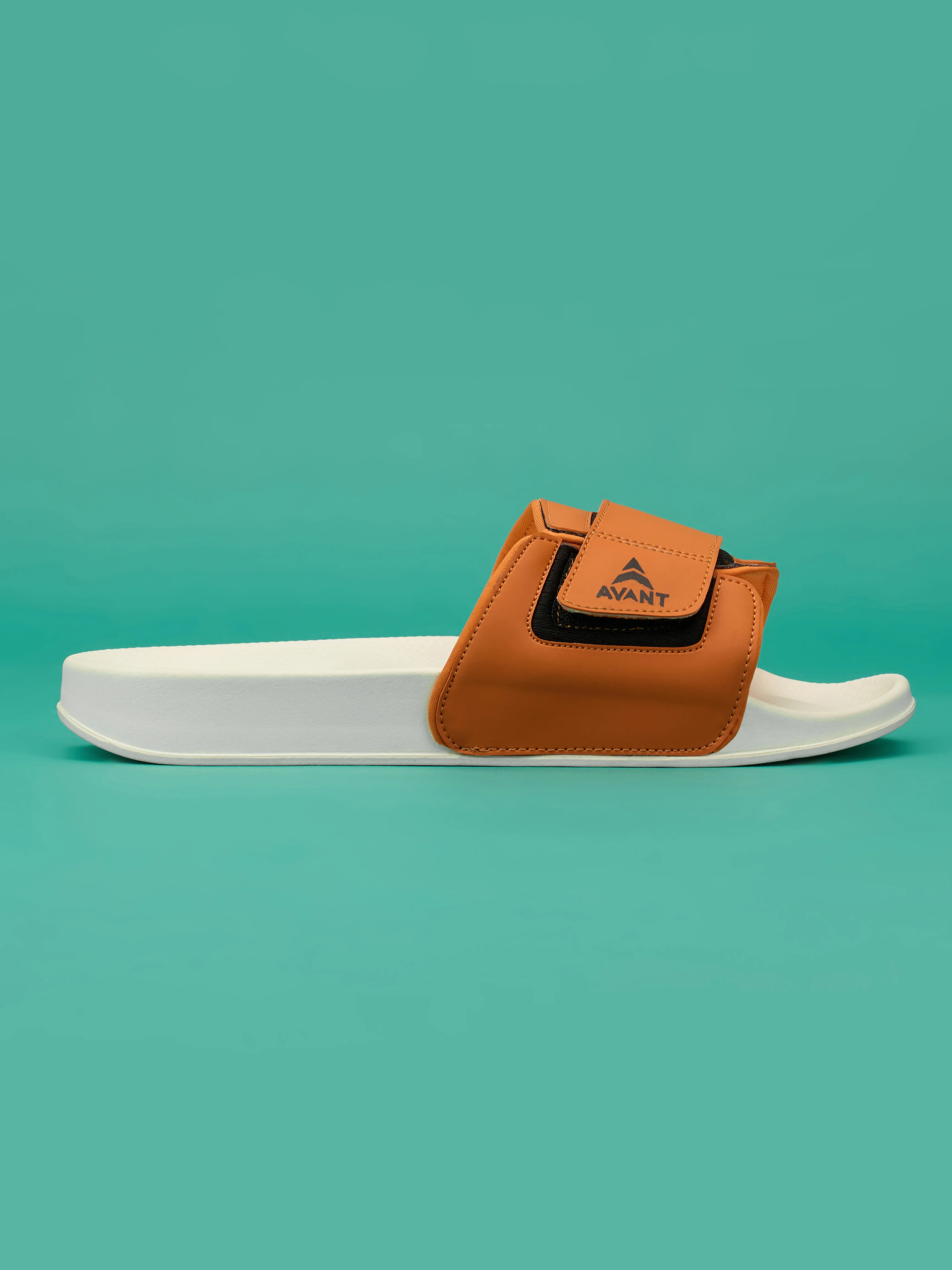 Avant Men's Stepster Sliders - Orange - Image 3
