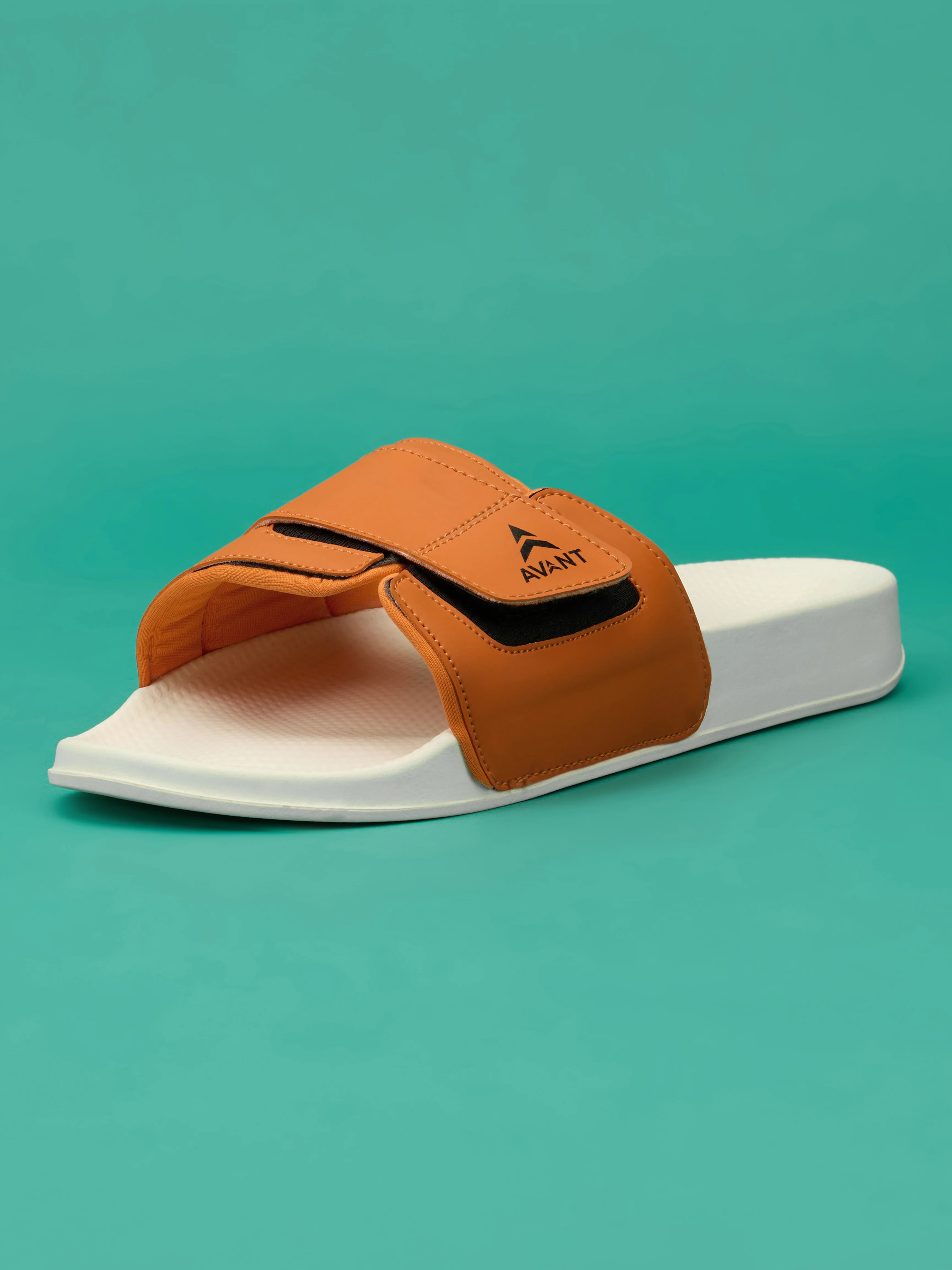 Avant Men's Stepster Sliders - Orange - Image 4
