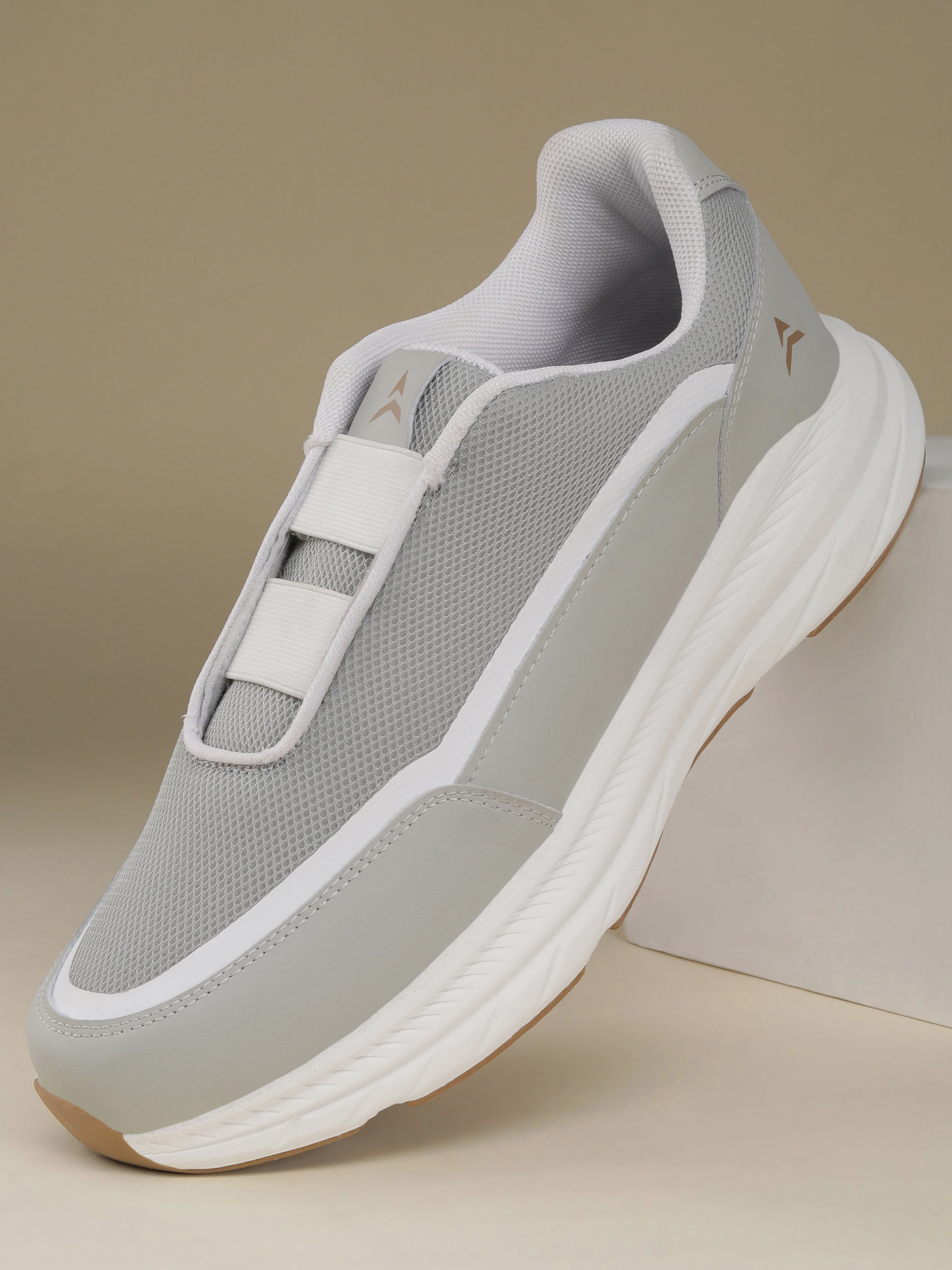 Avant Men's StrideEase Slip-On Walking Shoes - L.Grey