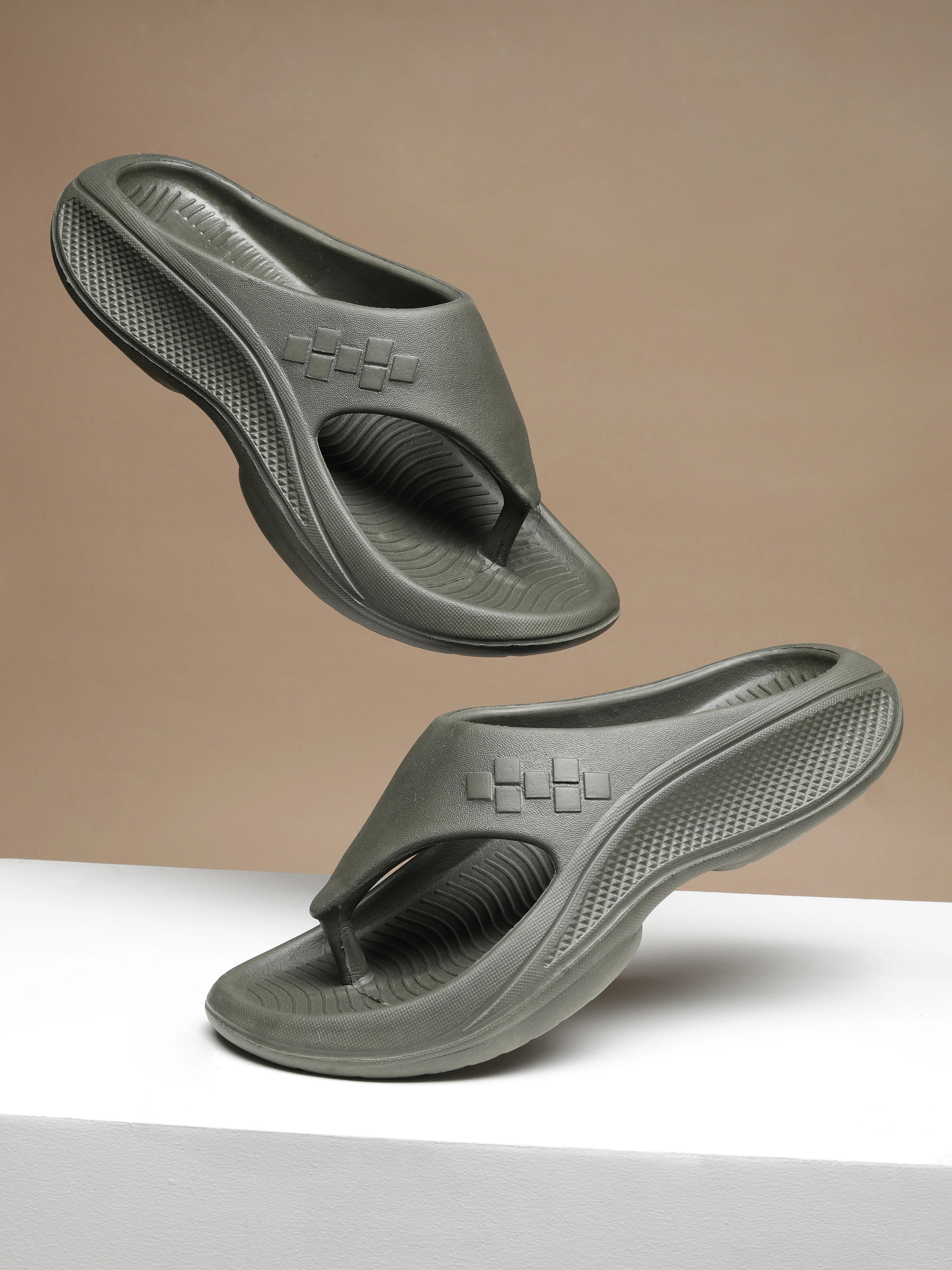 Avant Men's TraqX Sliders - Olive