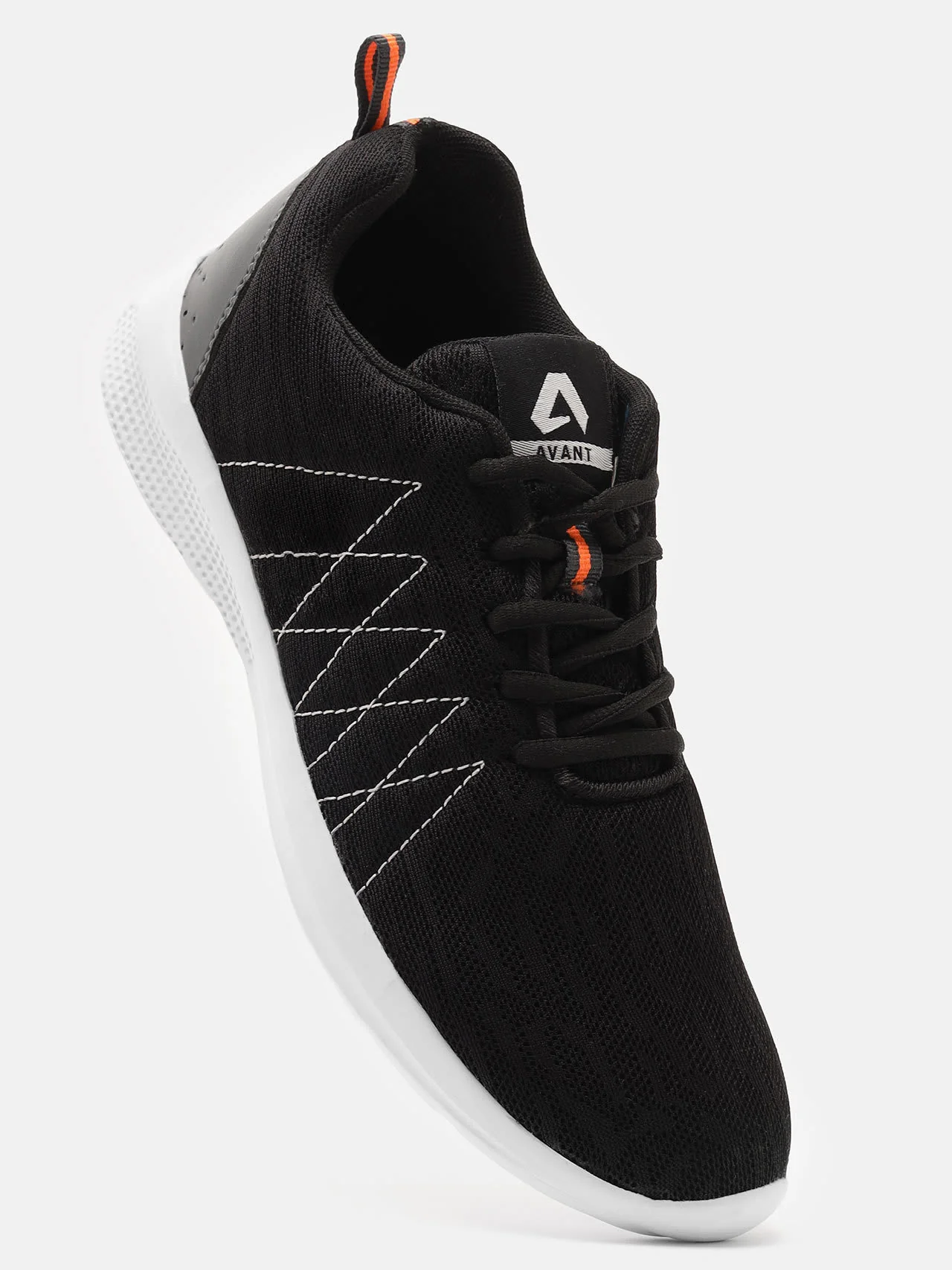 Avant Men's Ultra Light Running & Training Shoes - Black - Image 3