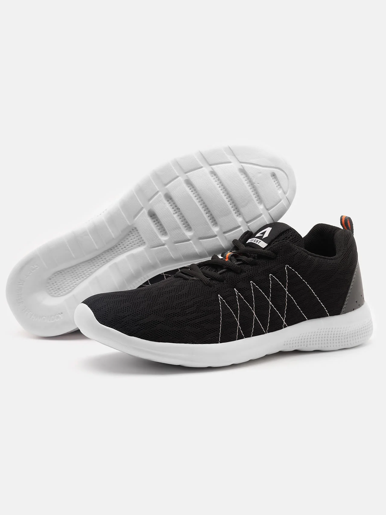 Avant Men's Ultra Light Running & Training Shoes - Black - Image 5