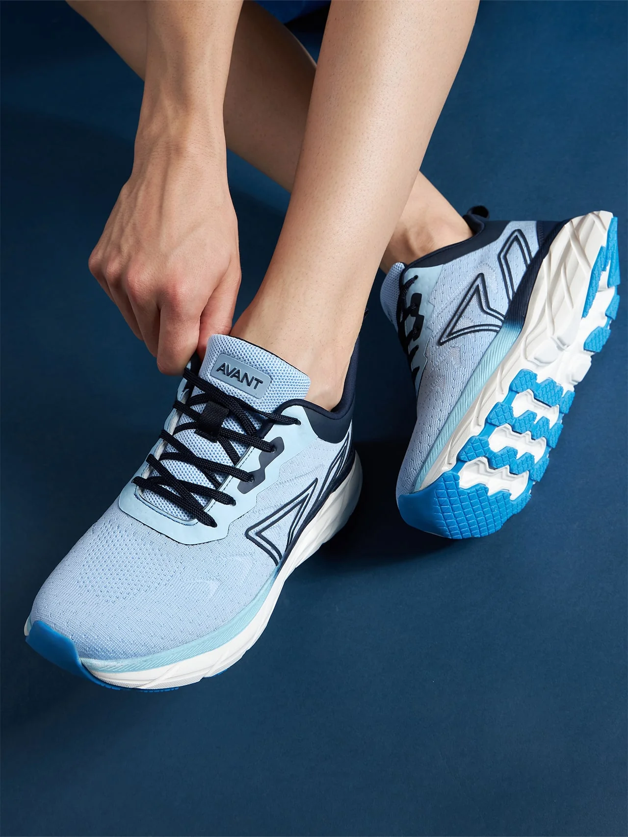 Avant Men's Vector Running shoes - Ice Blue - Image 9