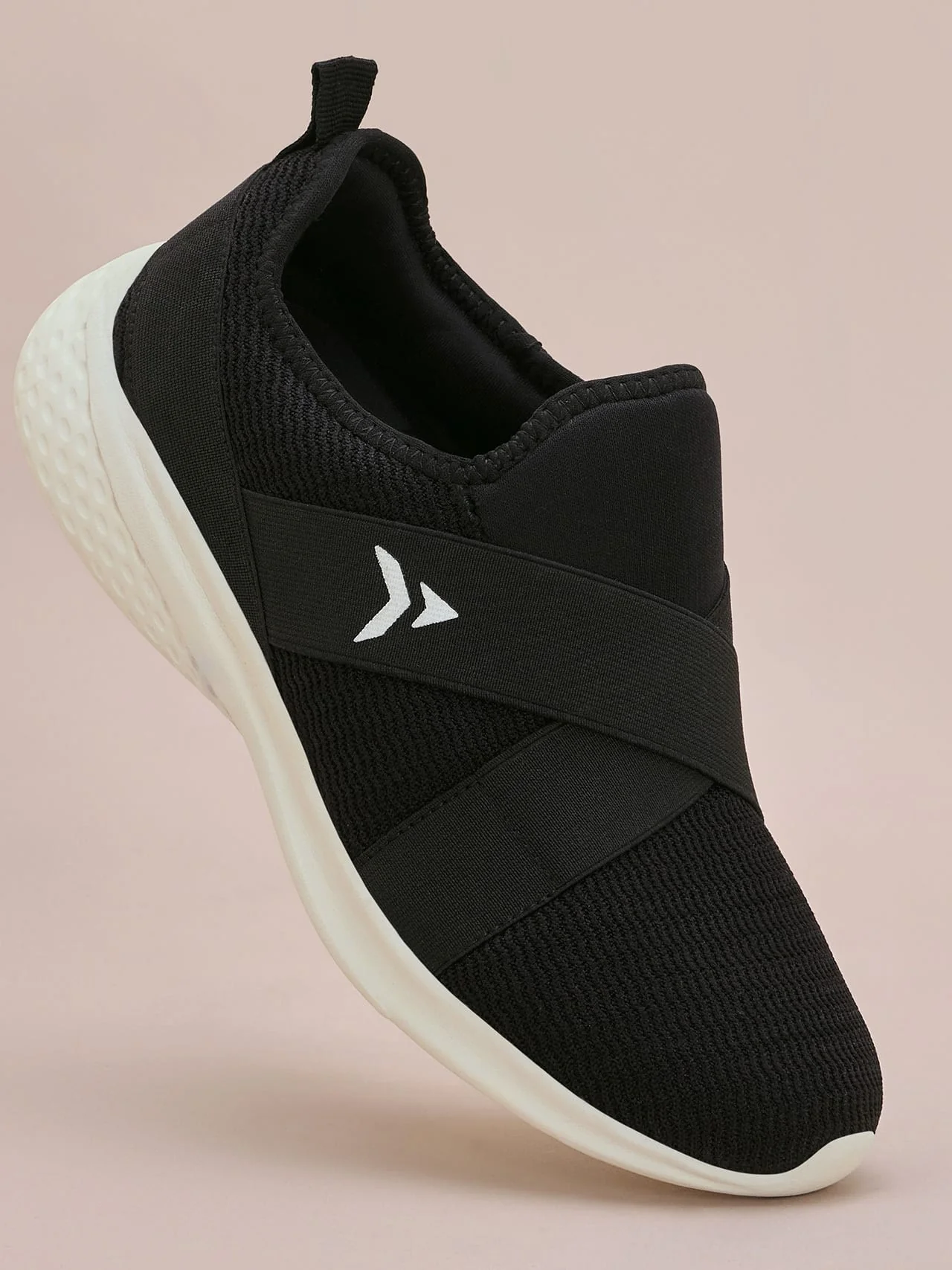 Avant Women's Softy Slip-On Walking Shoes - Black - Image 3