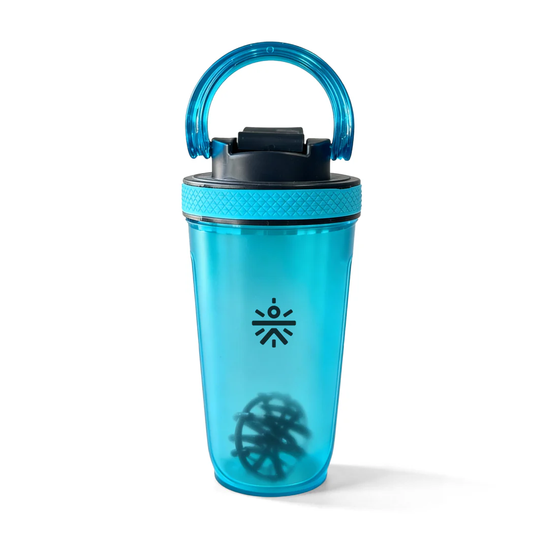 CULT FrostBlend Shaker Bottle 500 ml, BPA-Free Leak-Proof Multipurpose Shaker for Protein & Gym Blue - Image 6