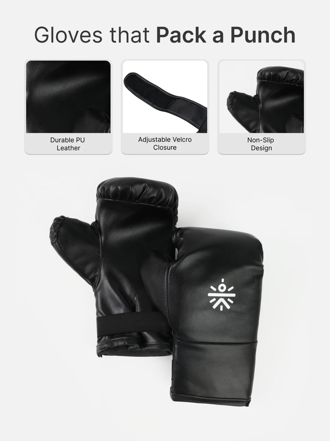 cult Kids Boxing Kit - Punching bag, Boxing Gloves and Head gear Green - Image 5