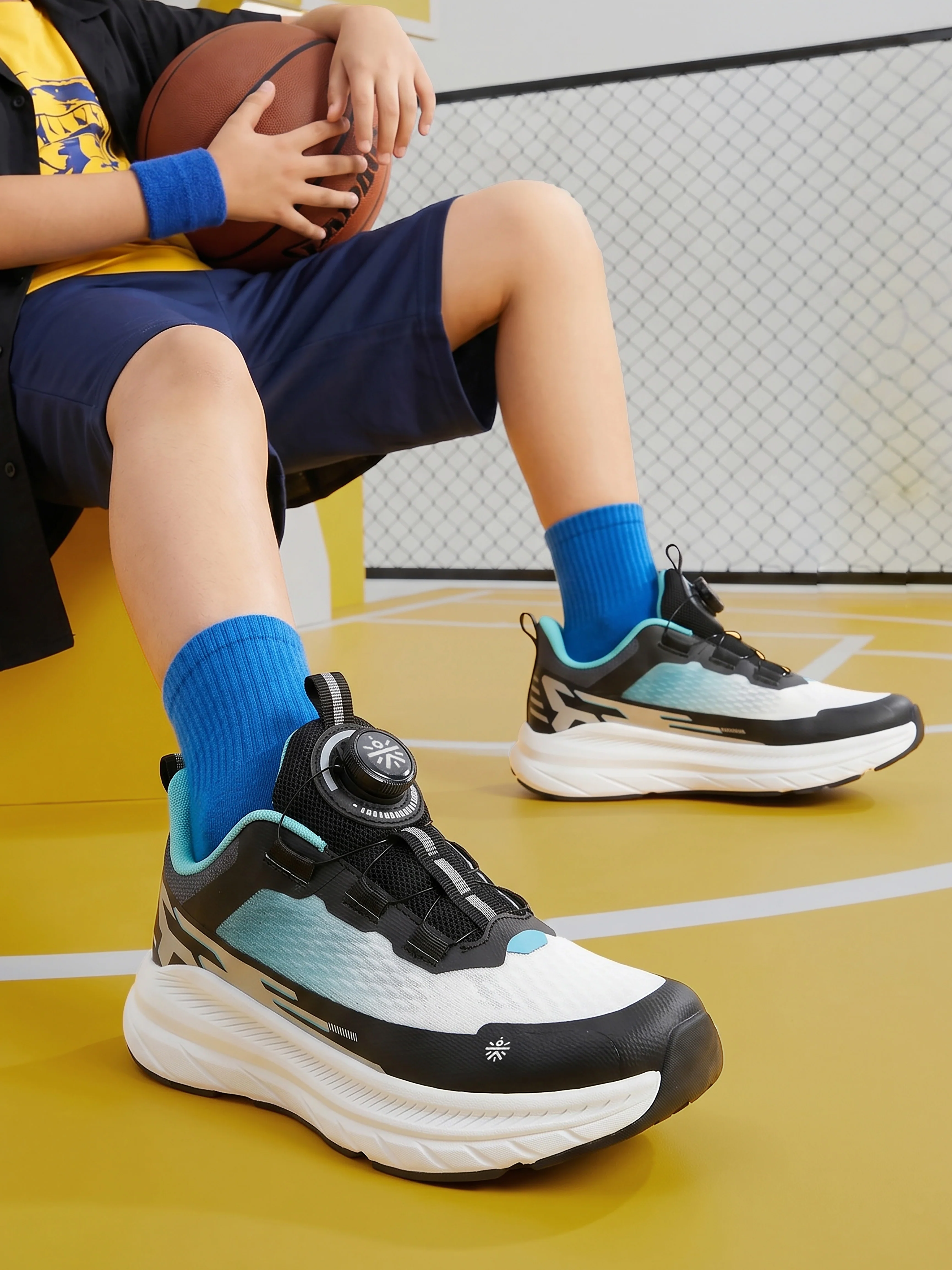 cult Kids' SkyBurst Running Shoes - Ice Blue - Image 7