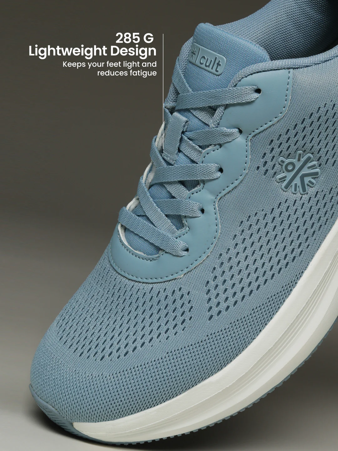 cult Men's AeroVent Running Shoes - Slate - Image 6