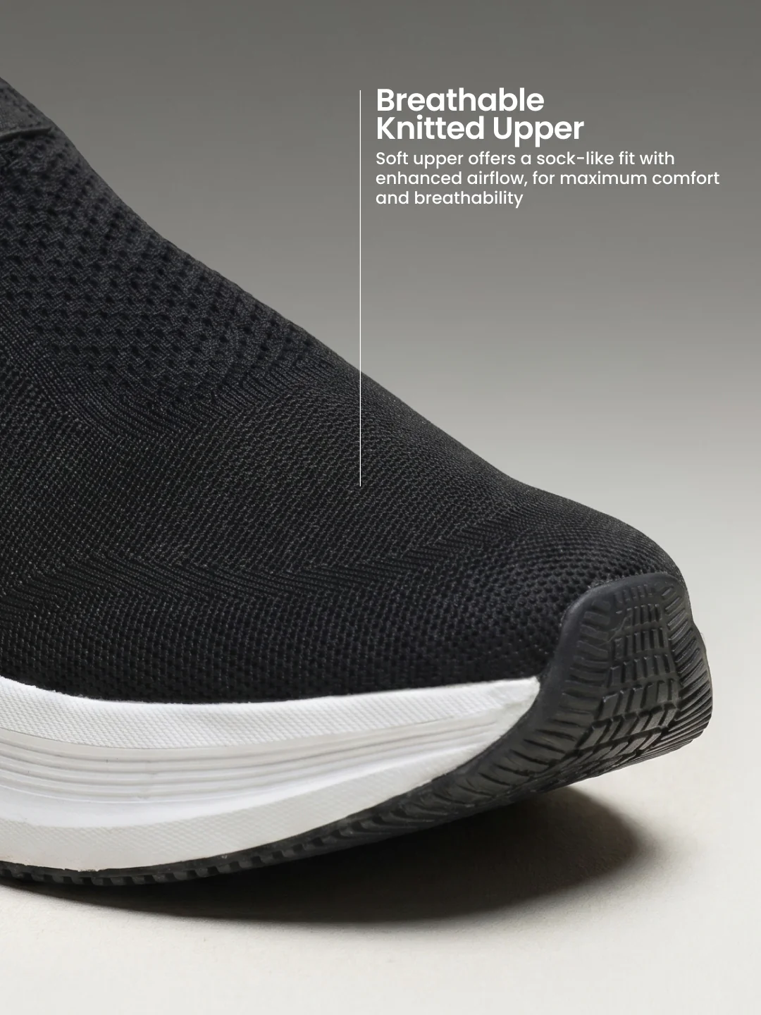 cult Men's CushionStride Slip-On Walking Shoes - Black - Image 5