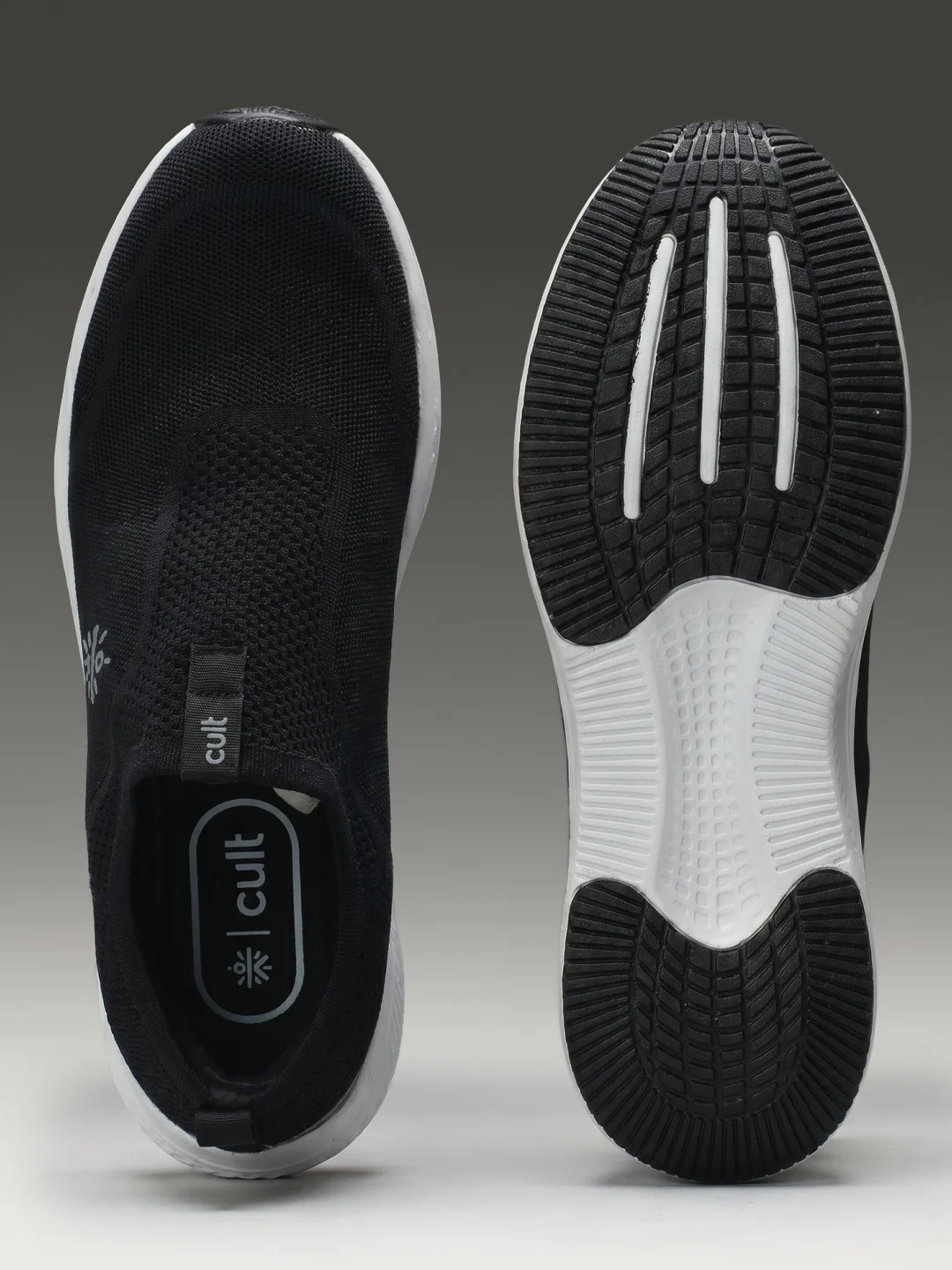 cult Men's CushionStride Slip-On Walking Shoes - Black - Image 8