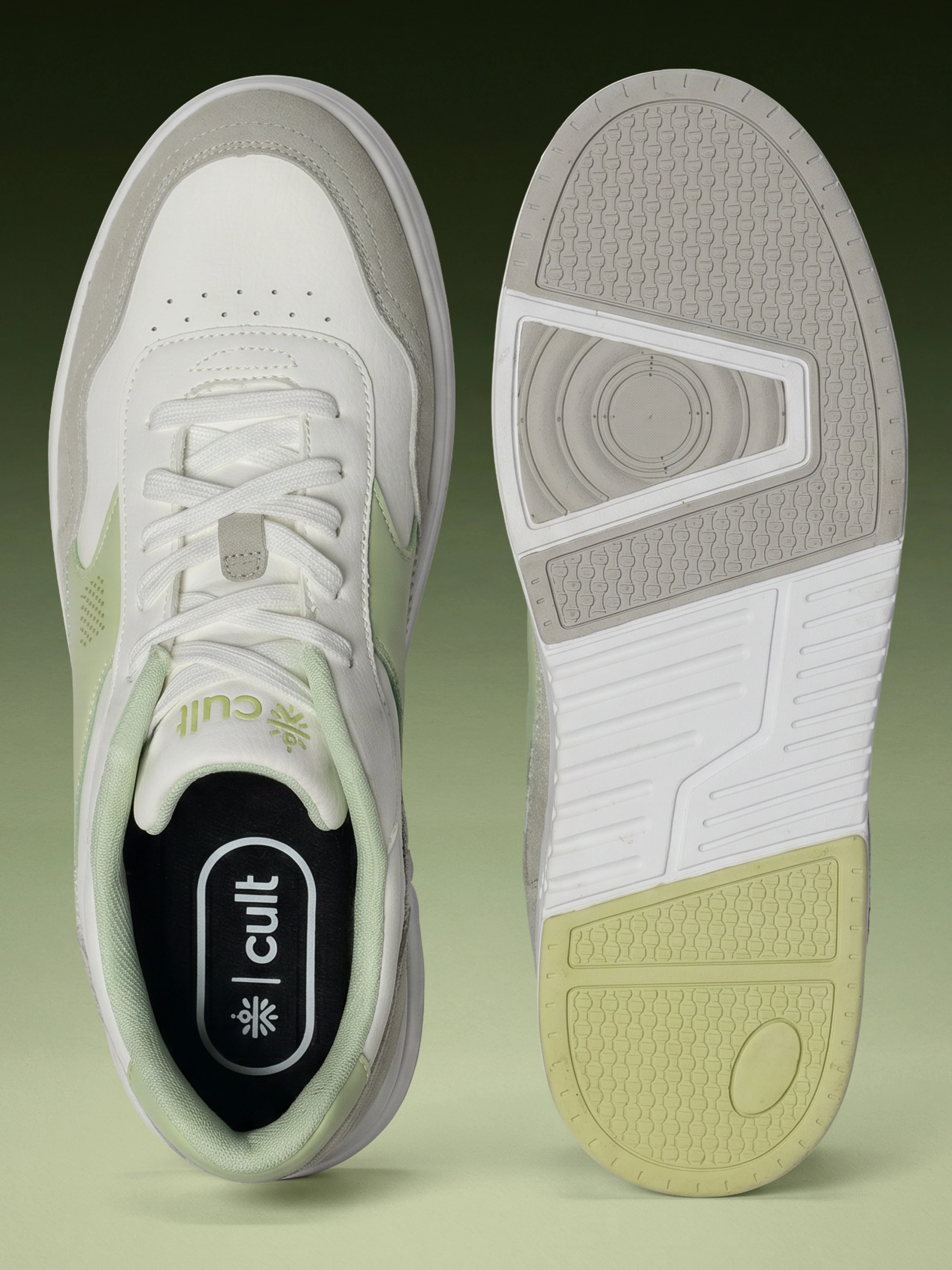 cult Men's DuoStride Sneakers - Grey - Image 8