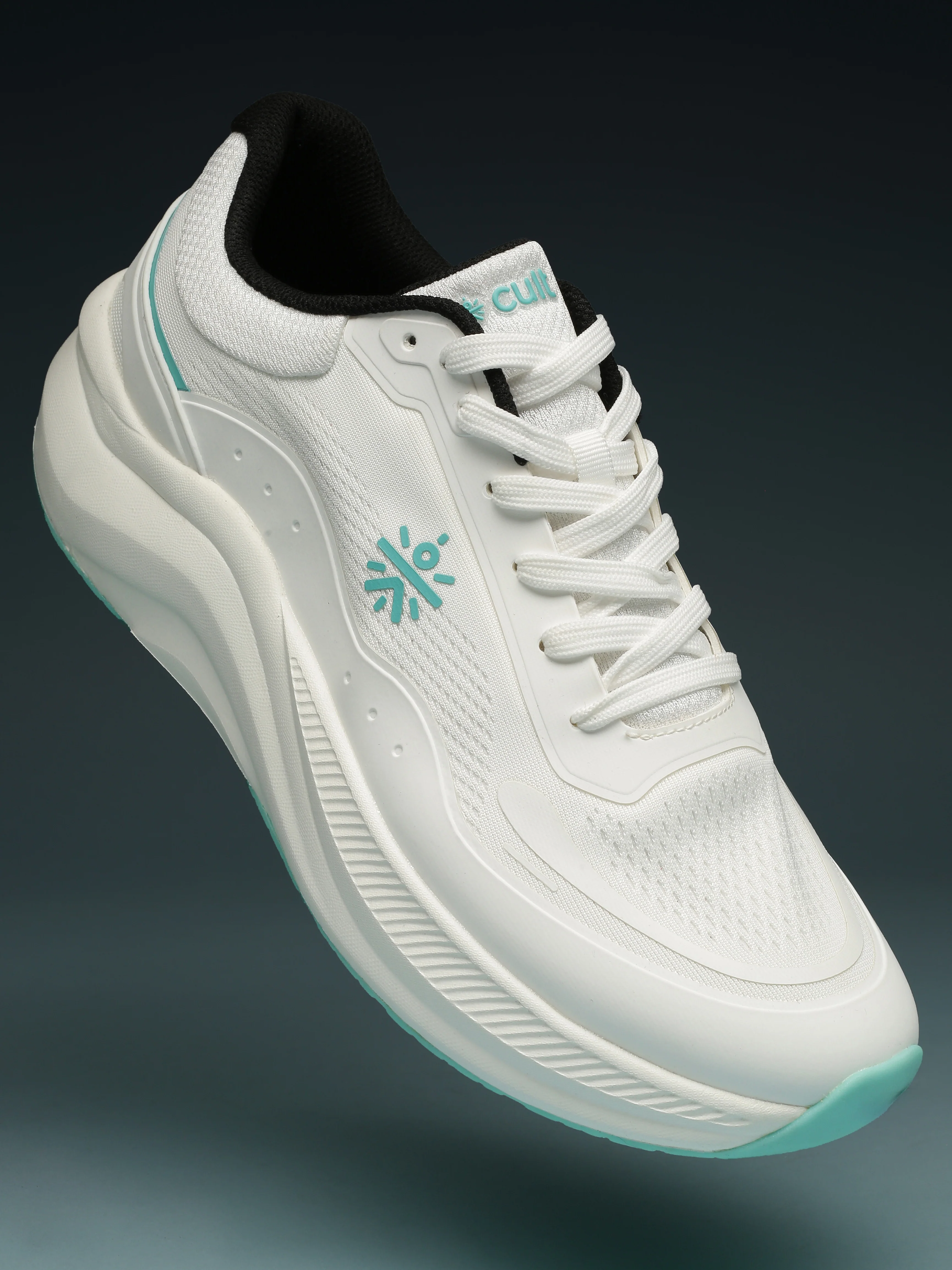 cult Men's FlowPro Walking Shoes - White/Sea Green