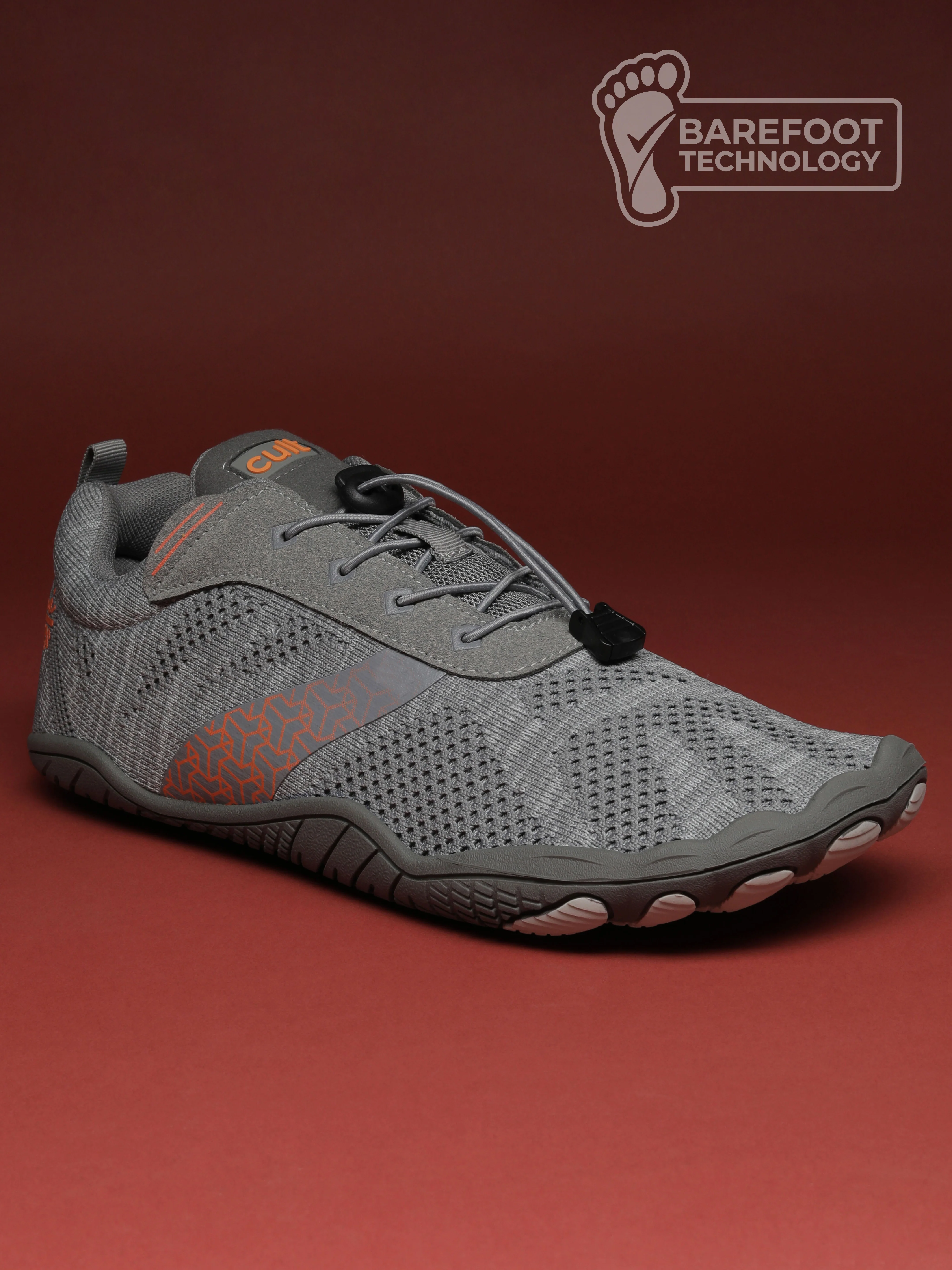 cult Men's KnitFit Barefoot Training Shoes - D.Grey