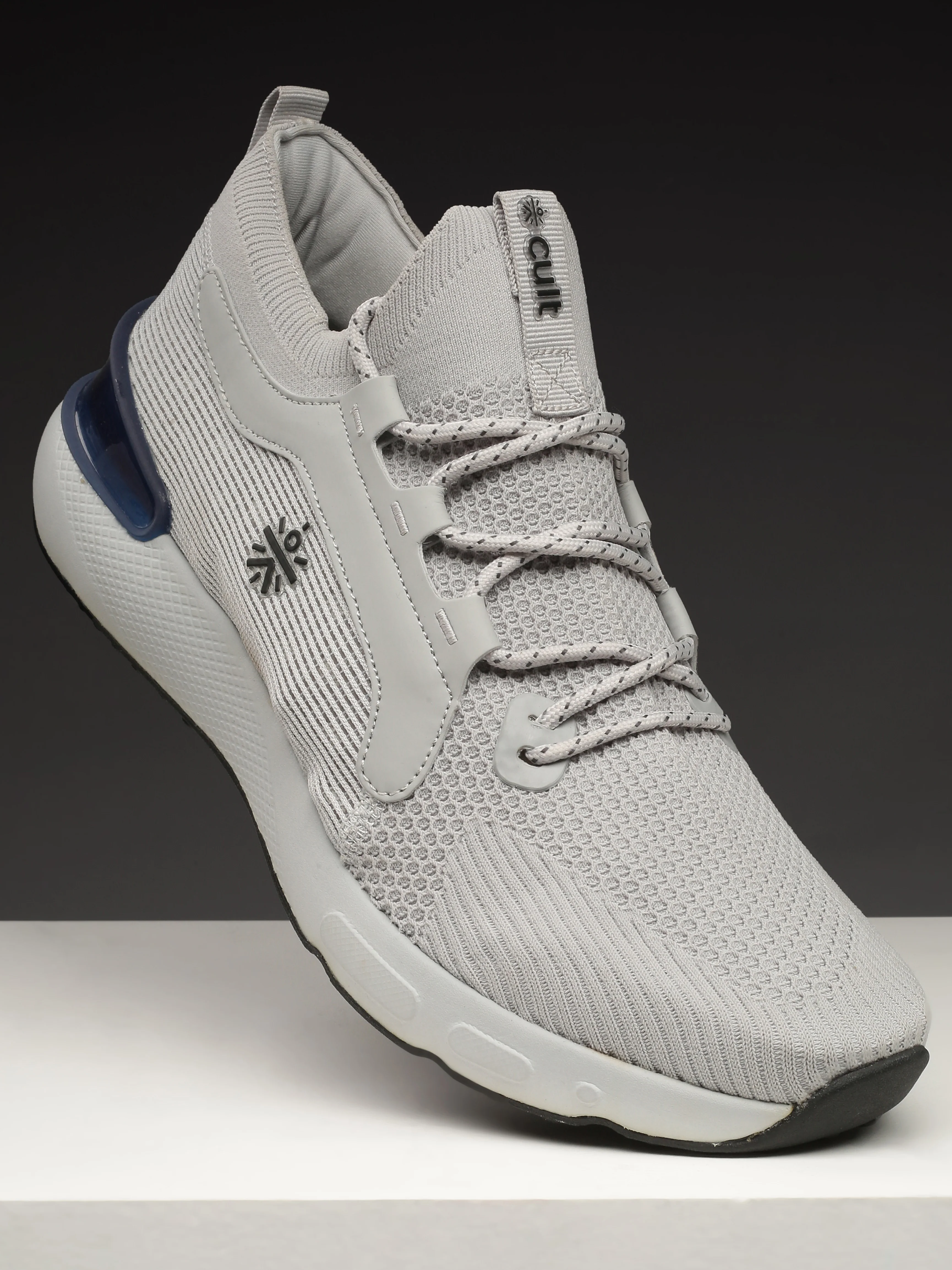 cult Men's Motive Running Shoes - L.Grey/Black