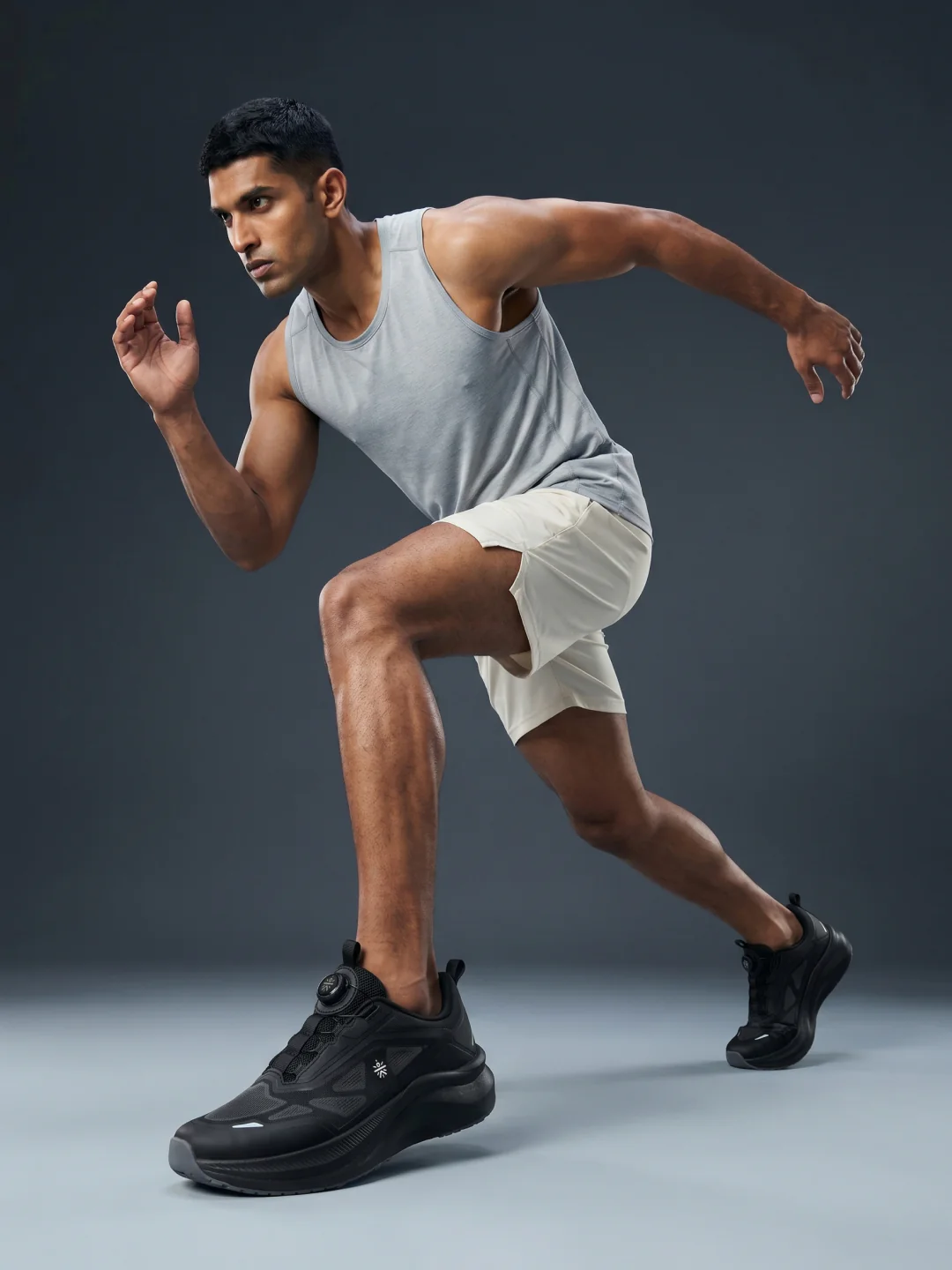 cult Men's PaceRush Running Shoes - Black - Image 2