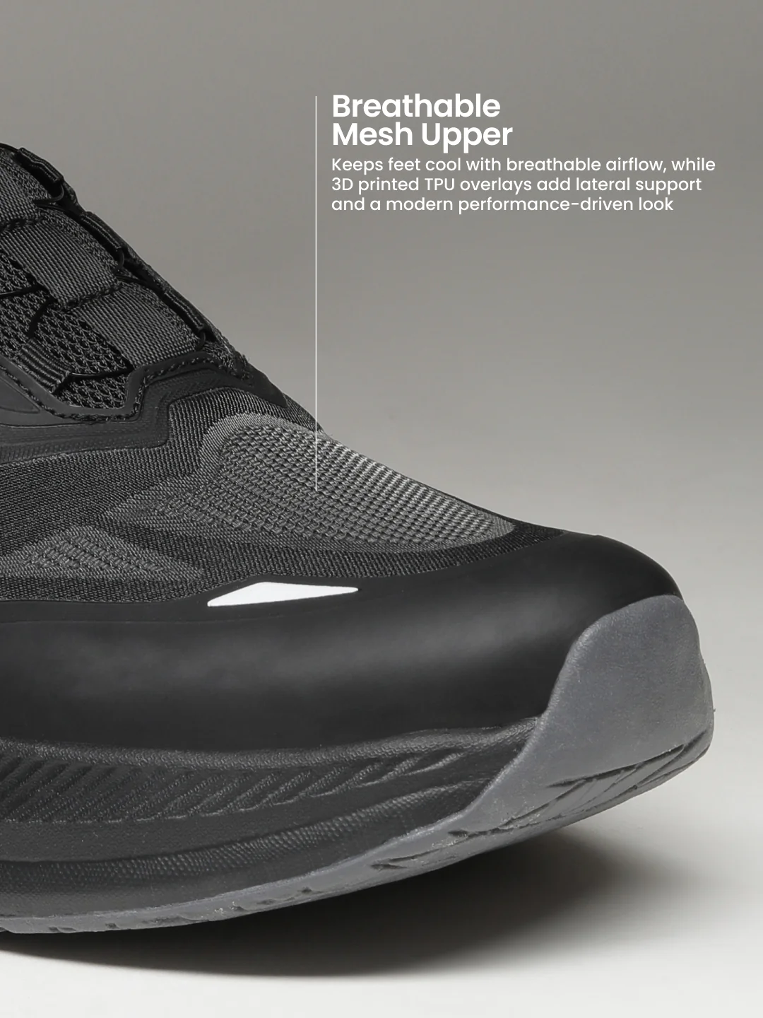 cult Men's PaceRush Running Shoes - Black - Image 5