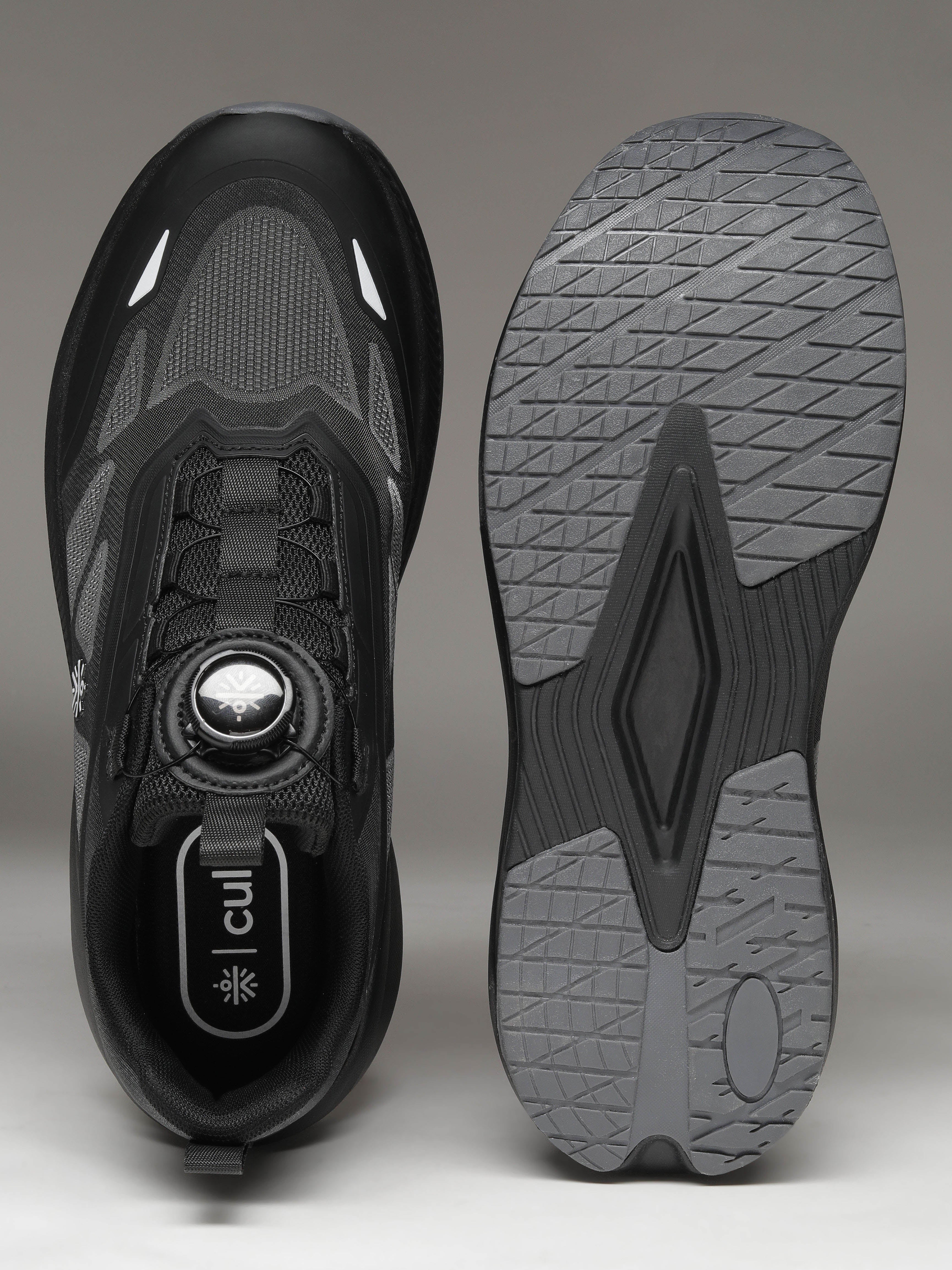 cult Men's PaceRush Running Shoes - Black - Image 8