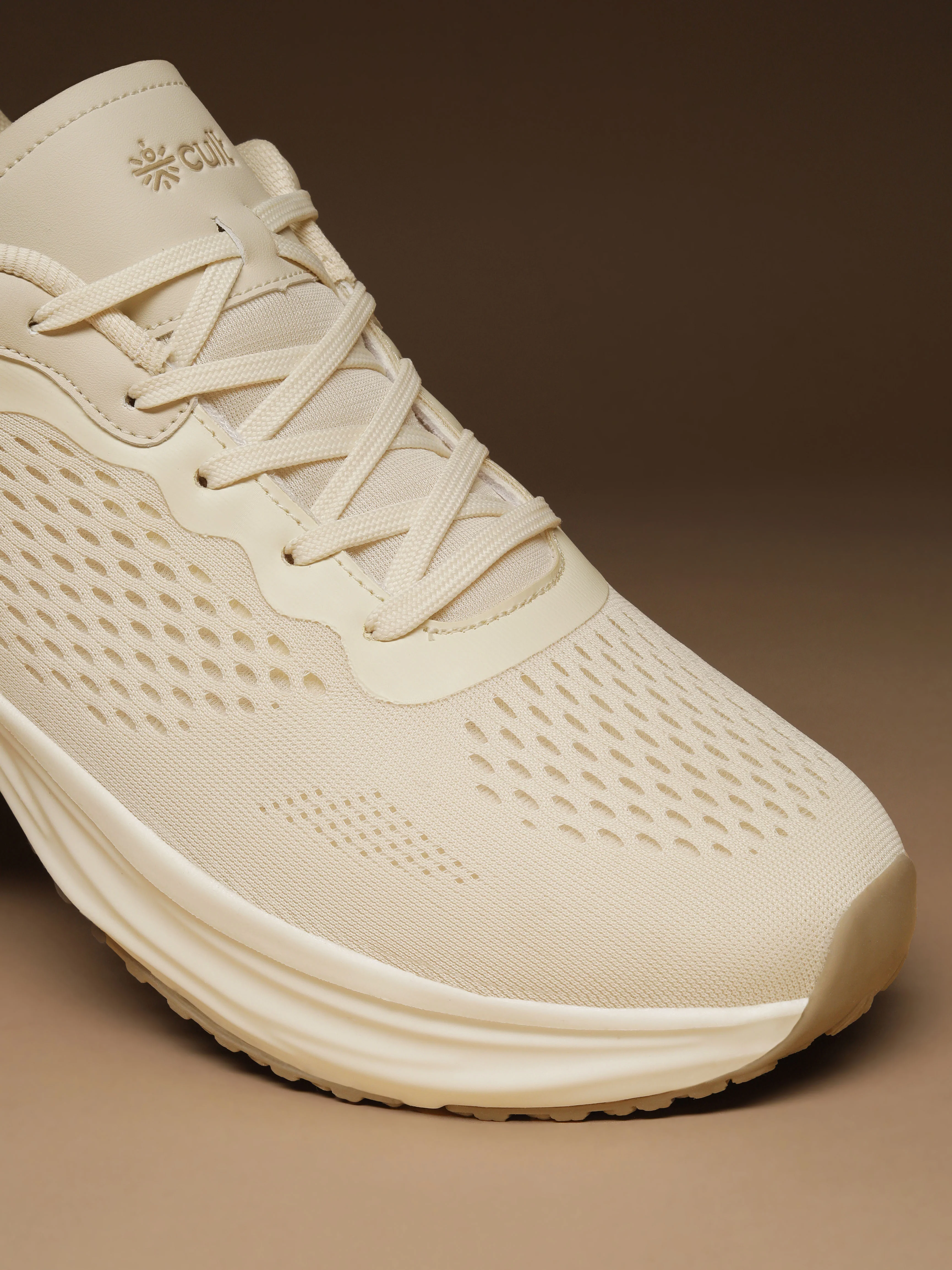 cult Men's StridePro Running Shoes - Beige - Image 10