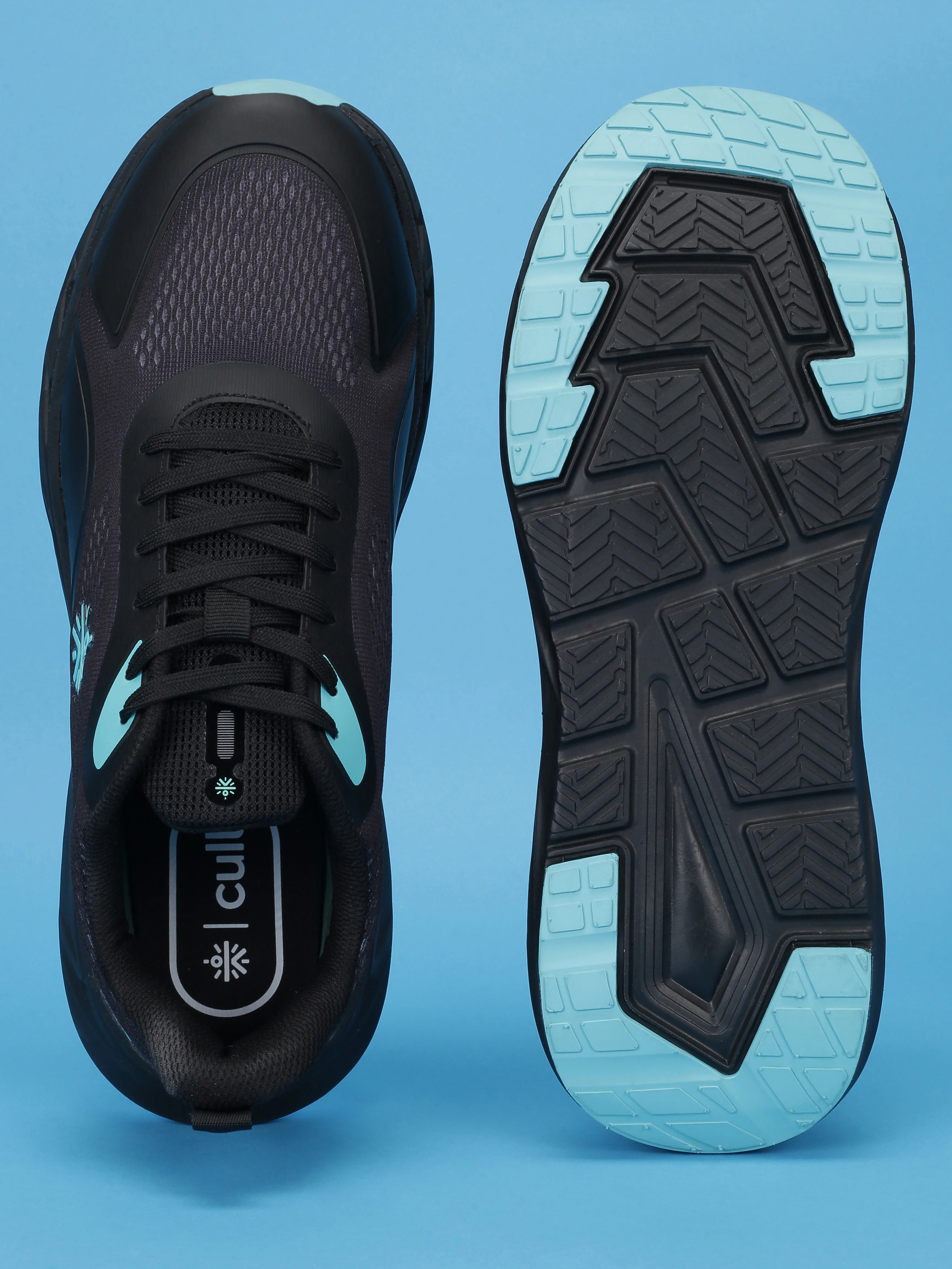 cult Men's Torque Running Shoes - Black - Image 8