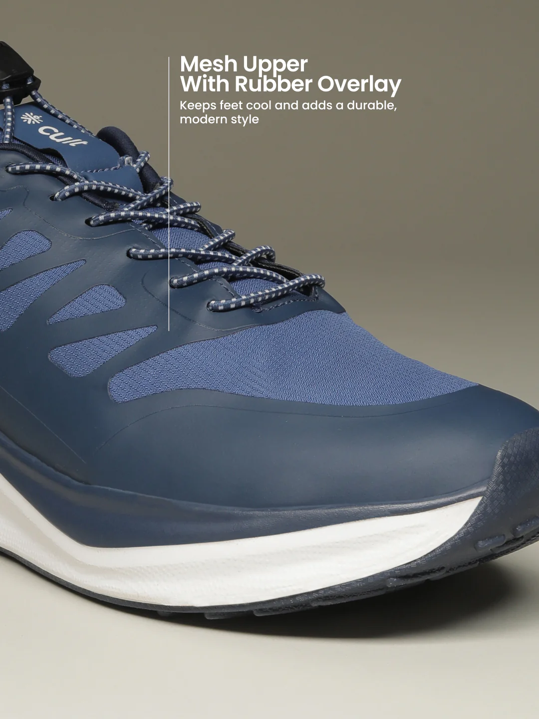 cult Men's Vaydr Running Shoes - Slate/Ice Blue - Image 6