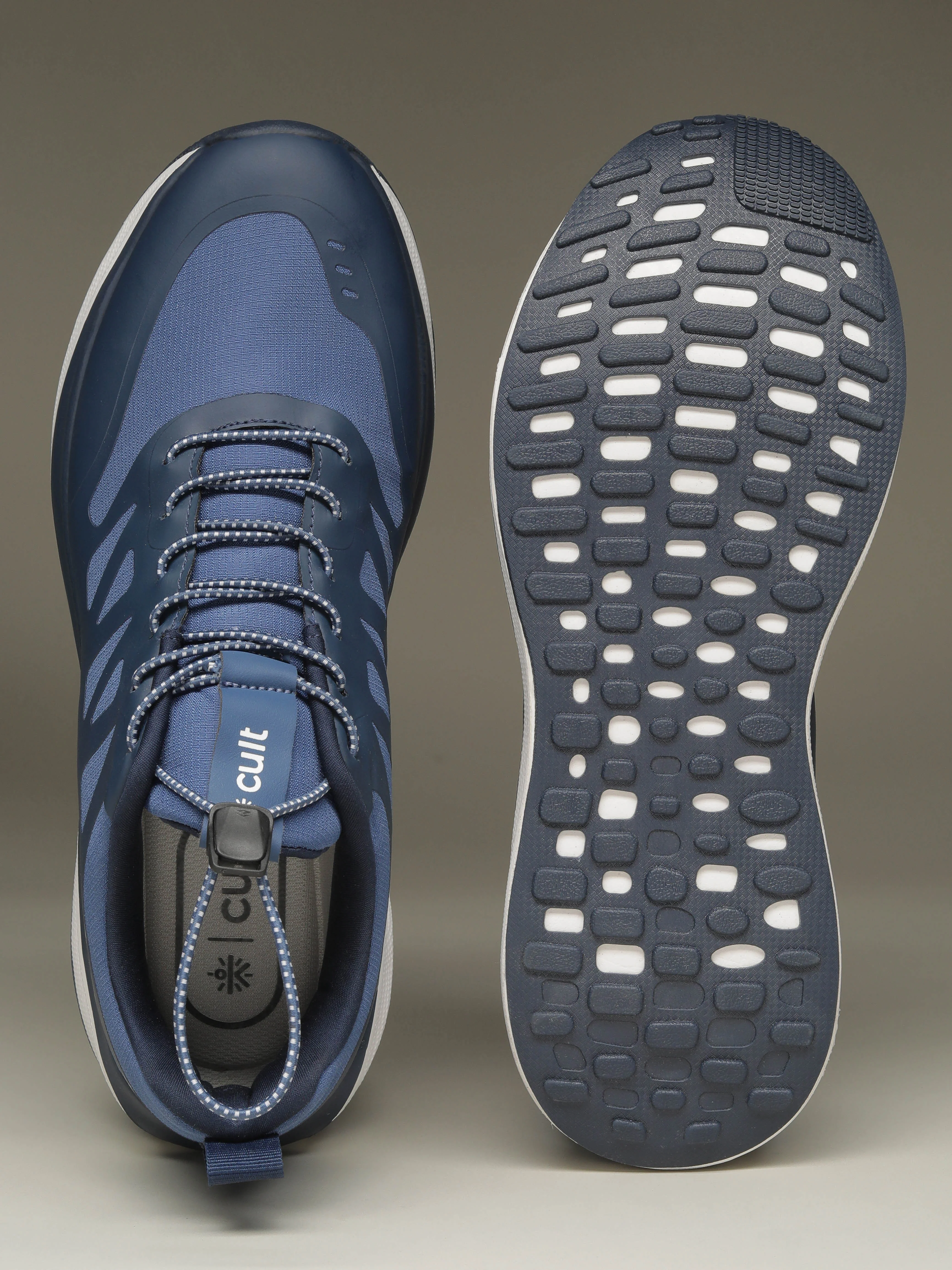cult Men's Vaydr Running Shoes - Slate/Ice Blue - Image 8
