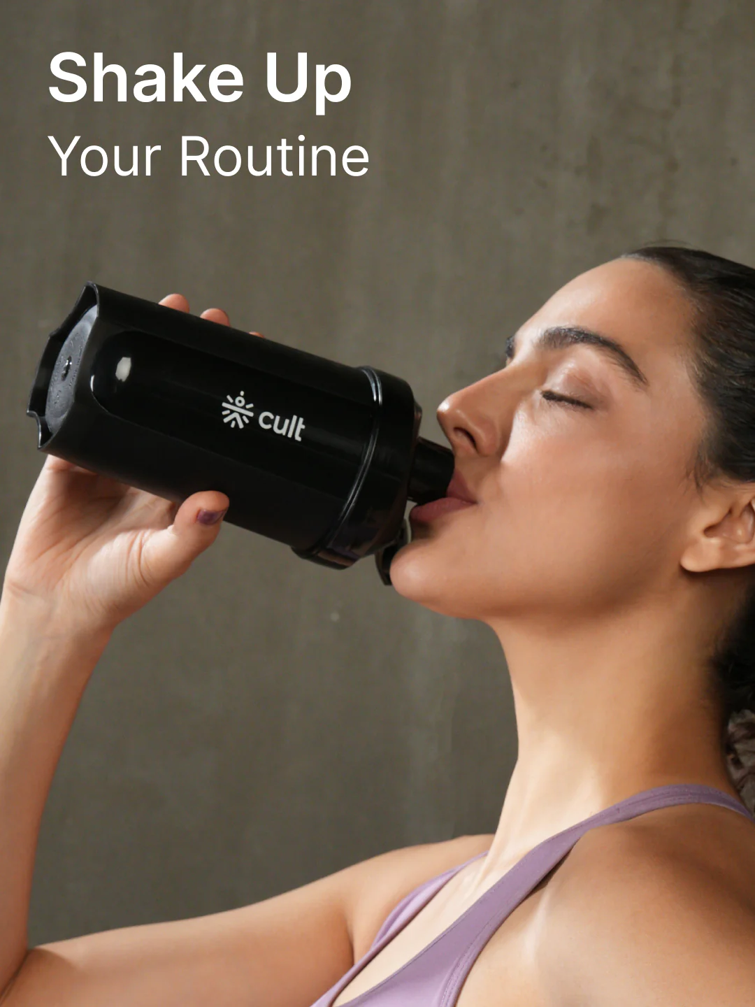 cult Mini Shaker 600ML Unisex Black - Image 2