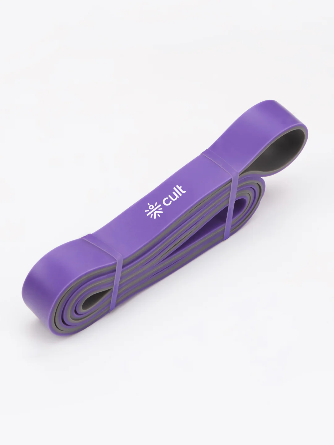 cult Resistance Band(20-45kgs Resistance) for Men & Women Purple Grey