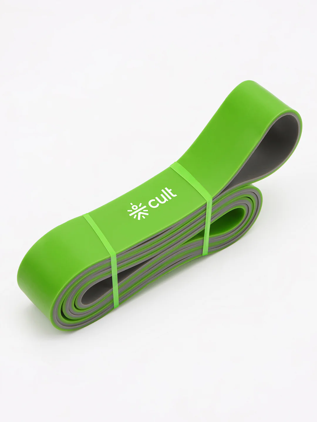 cult Resistance Band(20-55kgs Resistance) for Men & Women Green Grey