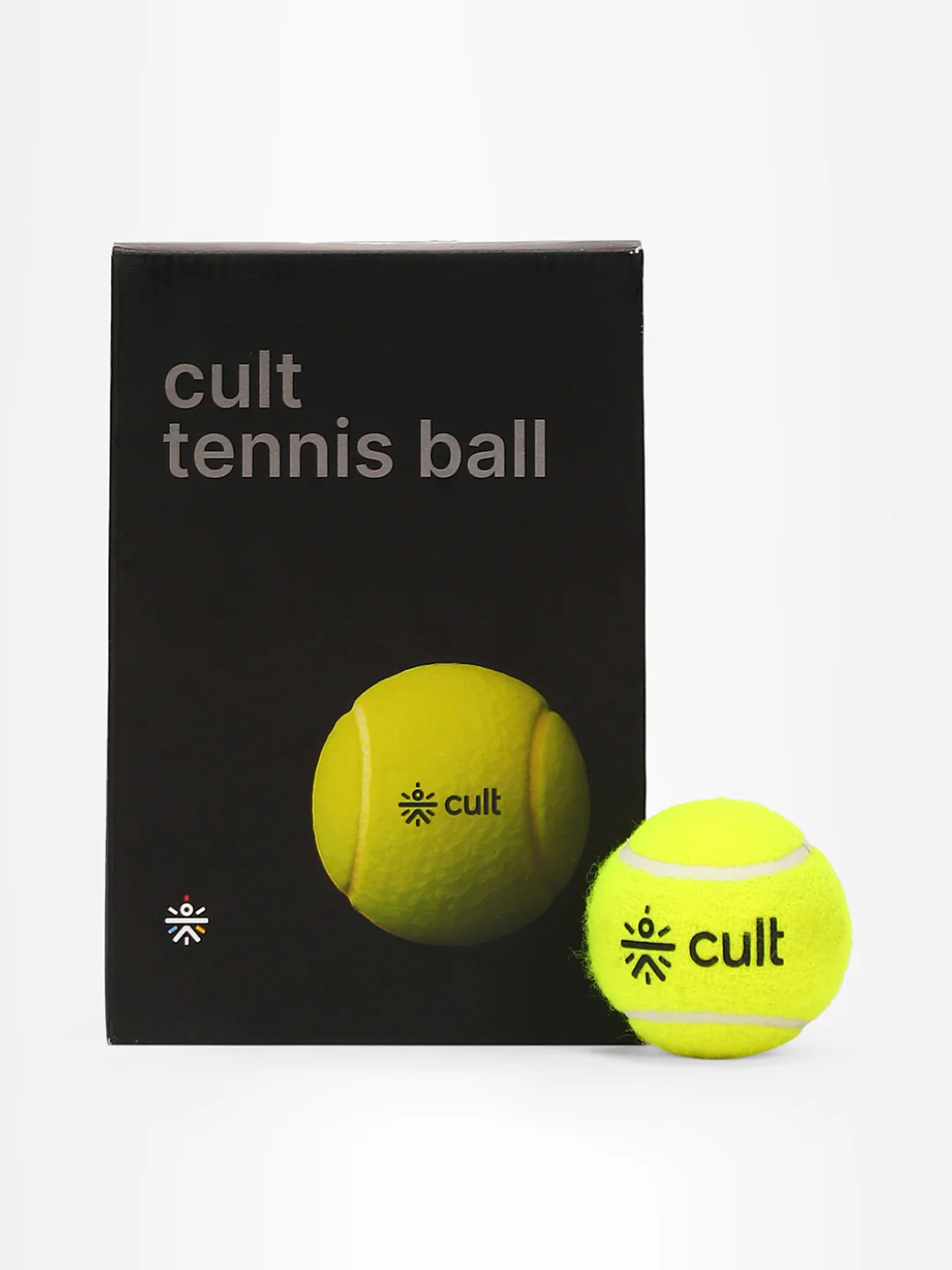 cult Tennis Ball Pack of 6 Green