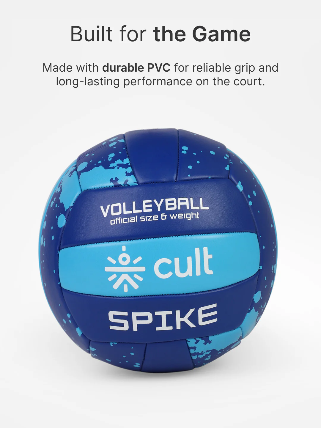 Cult Volleyball Combo Spike Blue + Ball Pump - Image 5
