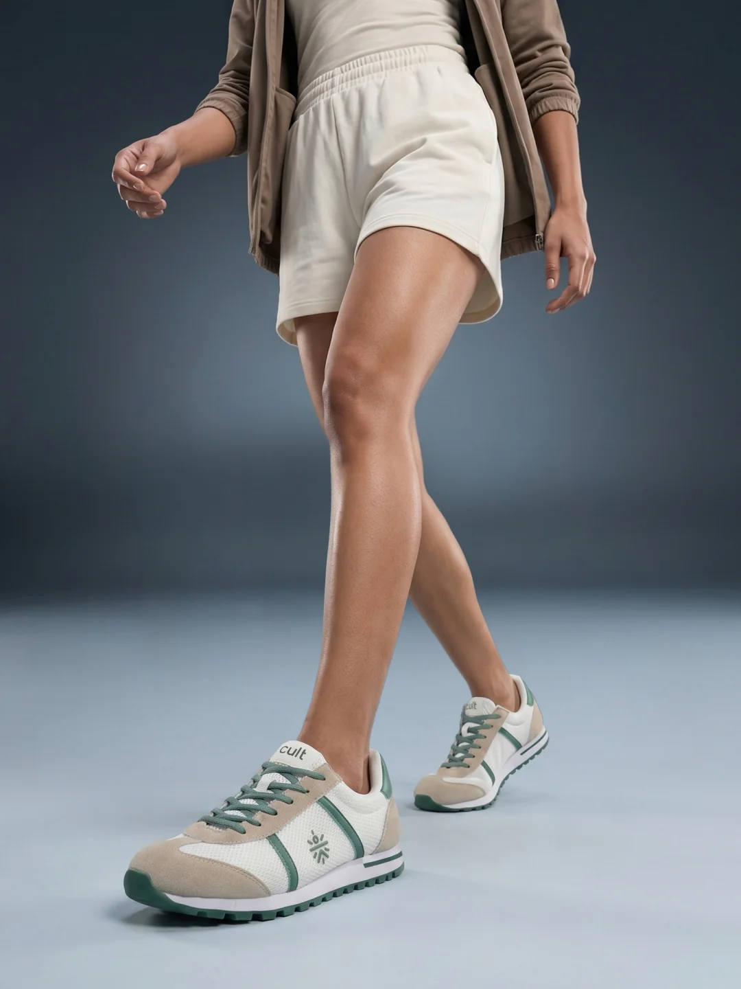 cult Women's BreatheLite Sneakers - Off White/Beige - Image 7