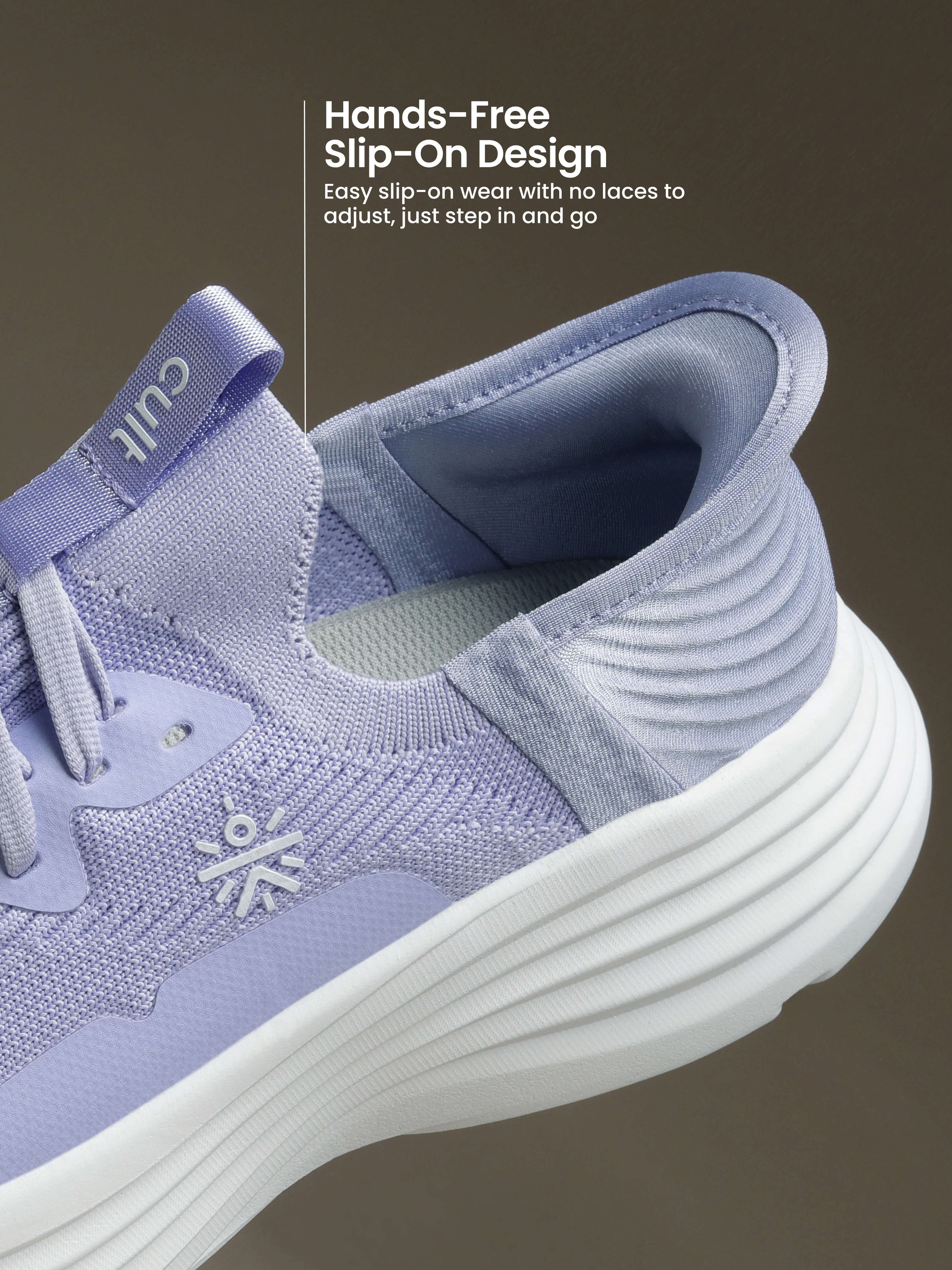cult Women's CloudFlex Slip-On Walking Shoes - Lavender - Image 6