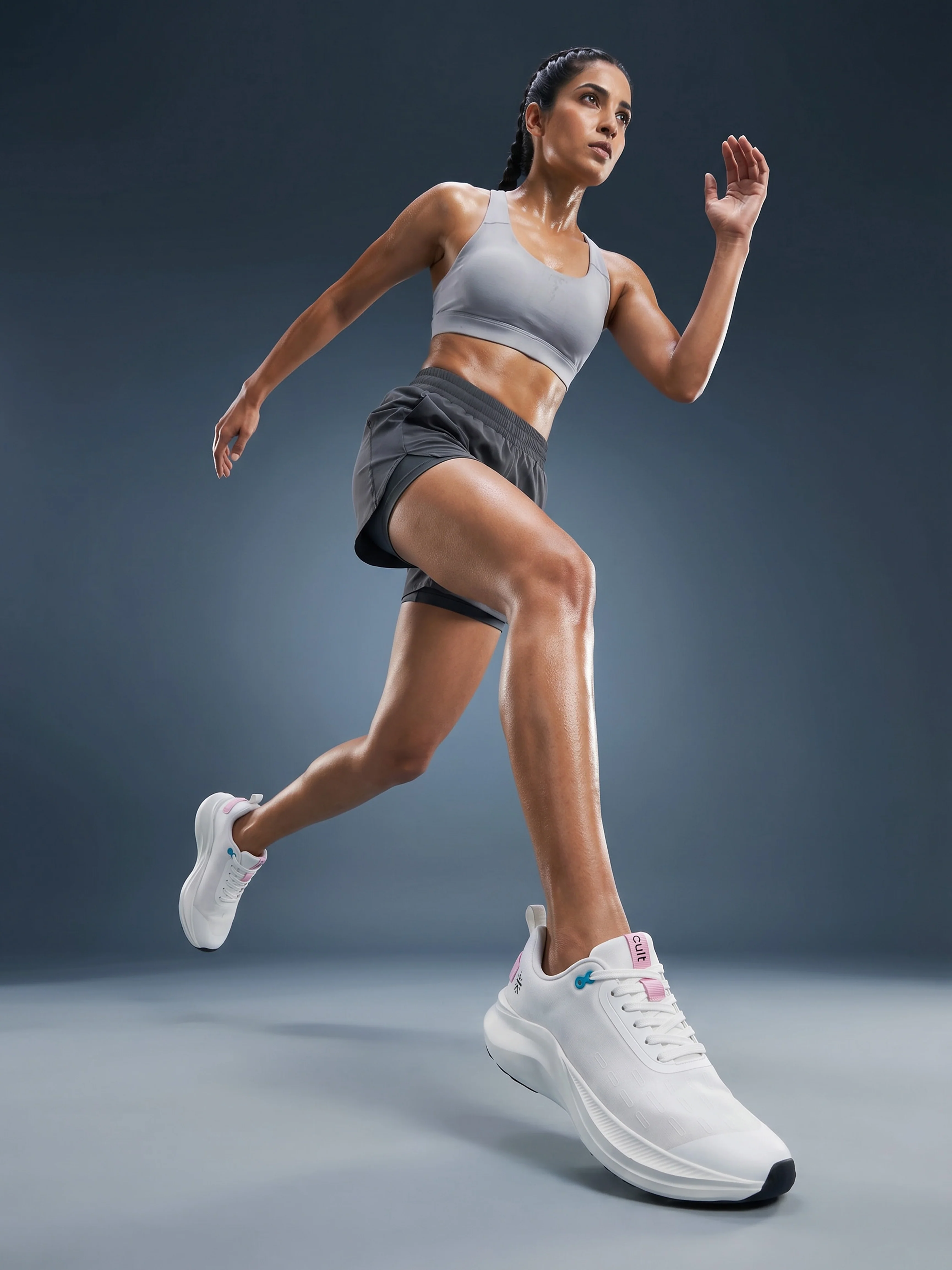 cult Women's DriftFlex Running Shoes - White - Image 2