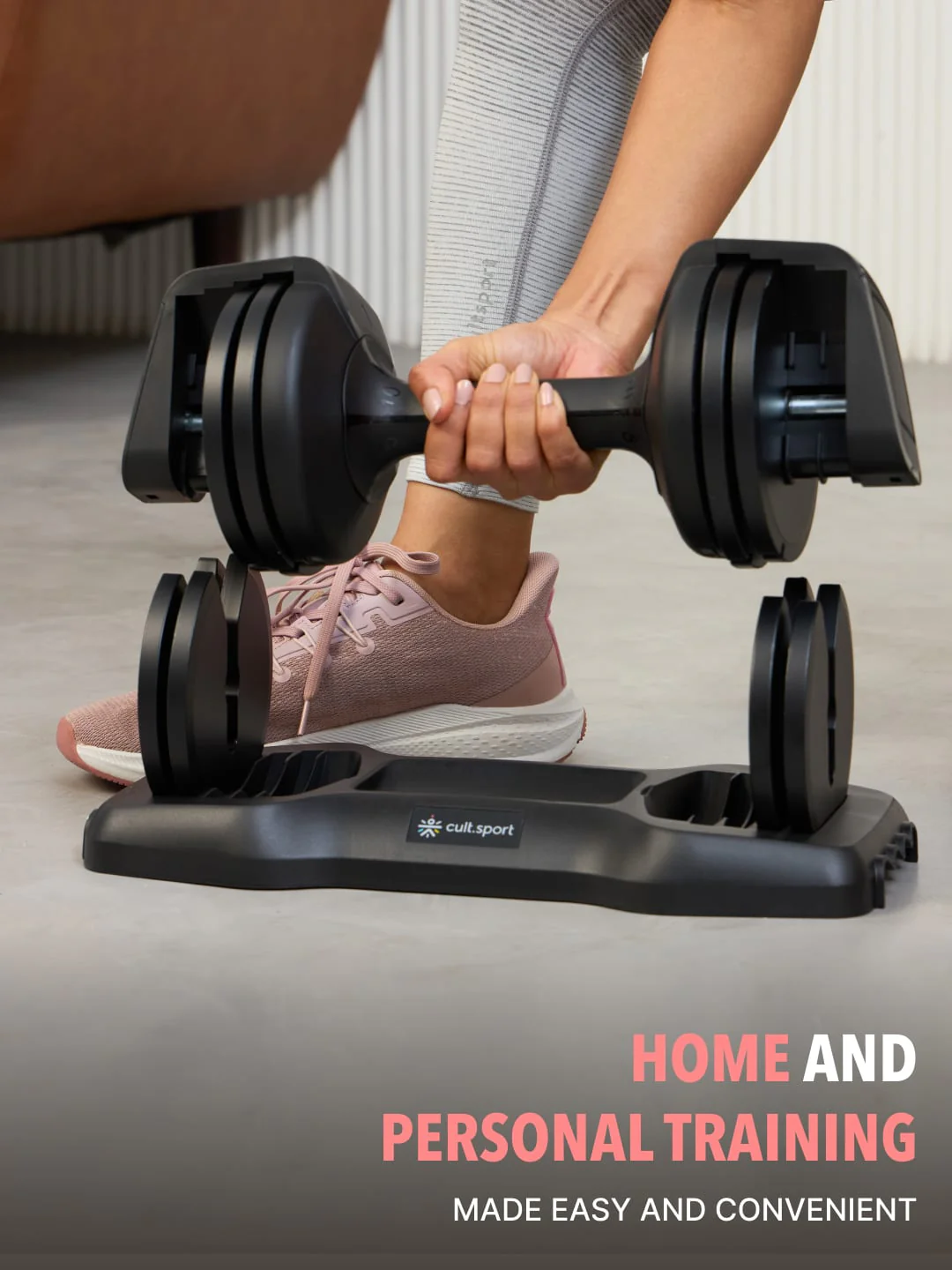 Divo 11.3kg (Pack of 2) Adjustable Dumbbell for Men & Women for Fitness and Home Workout, Adjustable Dumbbell (6 months extended warranty only on Cultstore.com) - Image 4