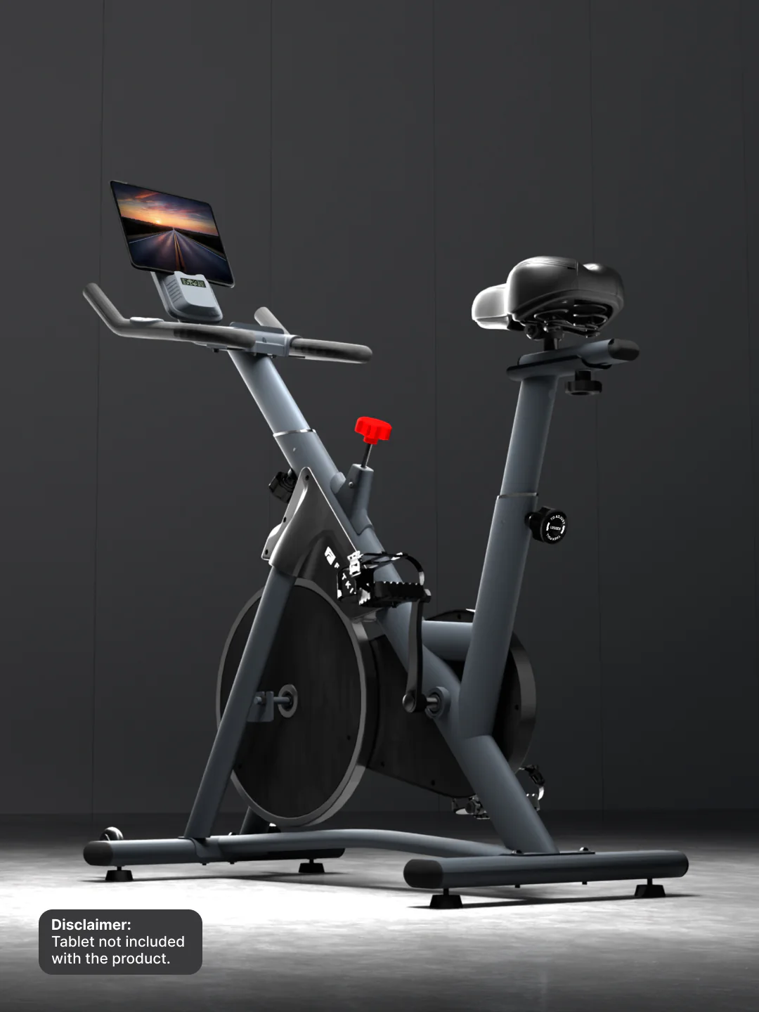 Fitkit by Cult FK7004 Premium Magnetic Spin Bike | 130kg Support | Stepless Resistance & 8kg Flywheel | LCD Display with Heart-Rate Tracking | Tablet Holder | Smooth & Silent Ride for Home Fitness (with 6 Months Extended Warranty)