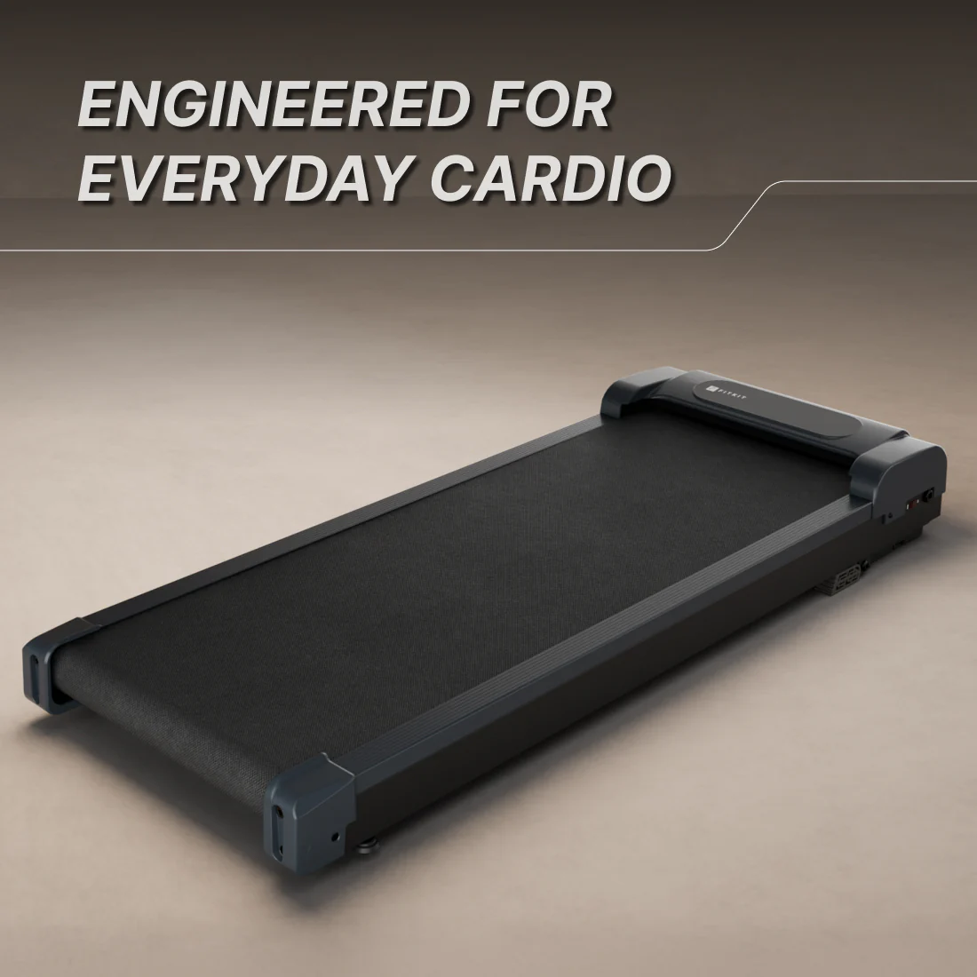 Fitkit by Cult Walking Pad Neo Grey (BLDC 3.5HP Peak Power) Compact & Under Desk BLDC Motor Treadmill | Max Weight: 120kg | Home use with Remote Control (with 6 Months Extended Warranty) - Image 3