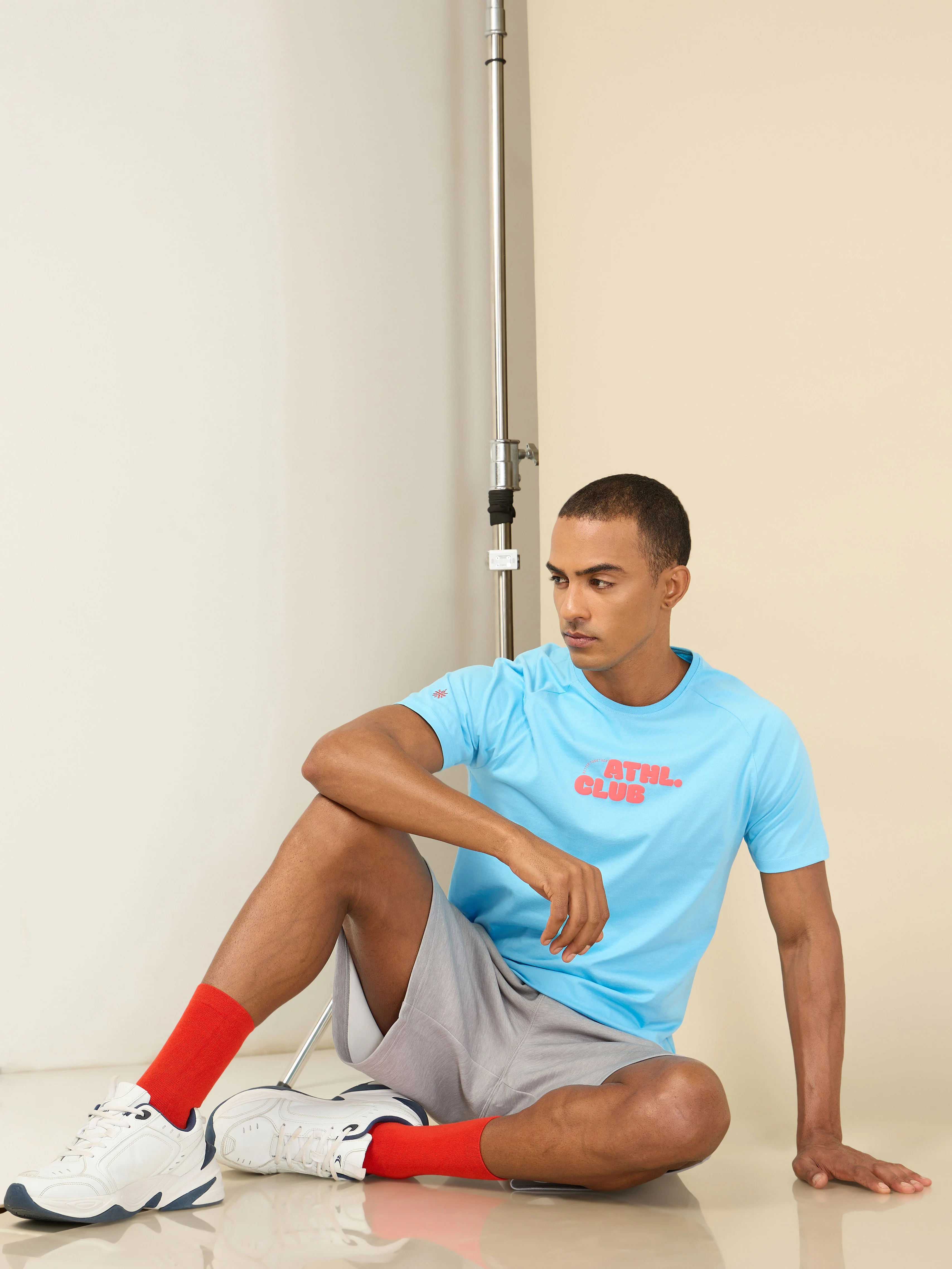 Men Ath. Club Blue T-shirt - Image 2