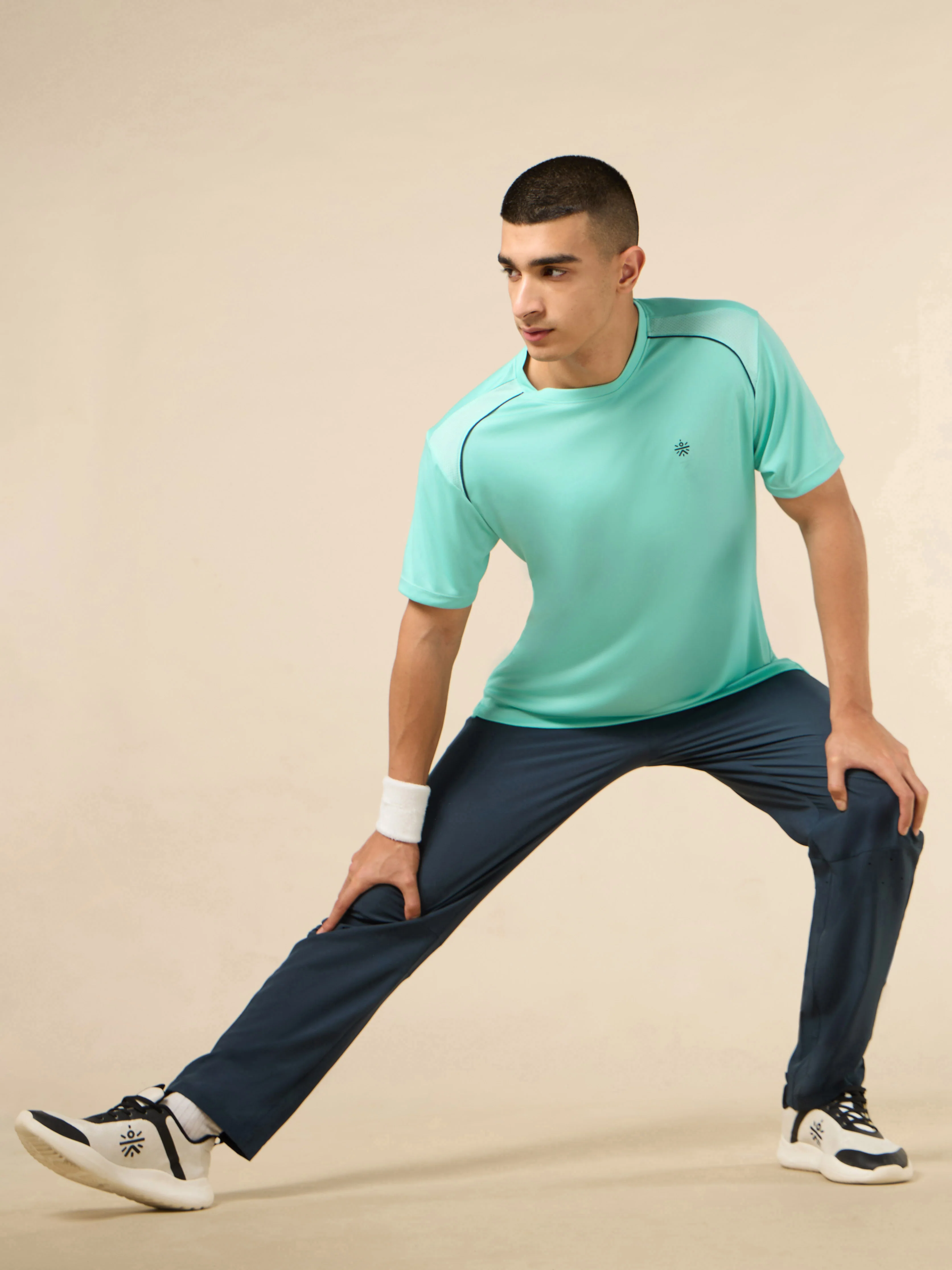 Men's Aqua All Sport Training T-shirt - Image 2