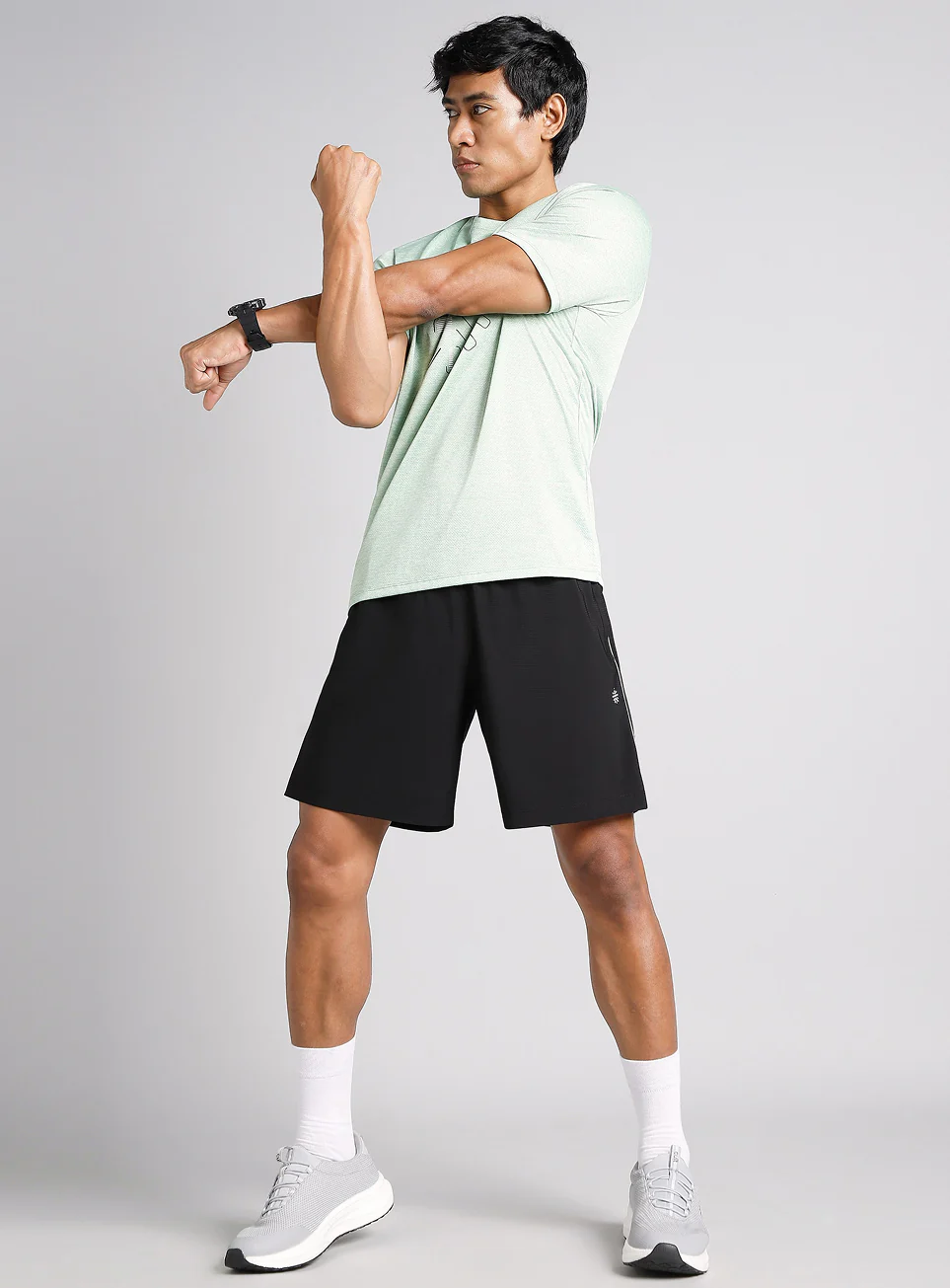 Men's Black Air Flex Training Shorts - Image 2