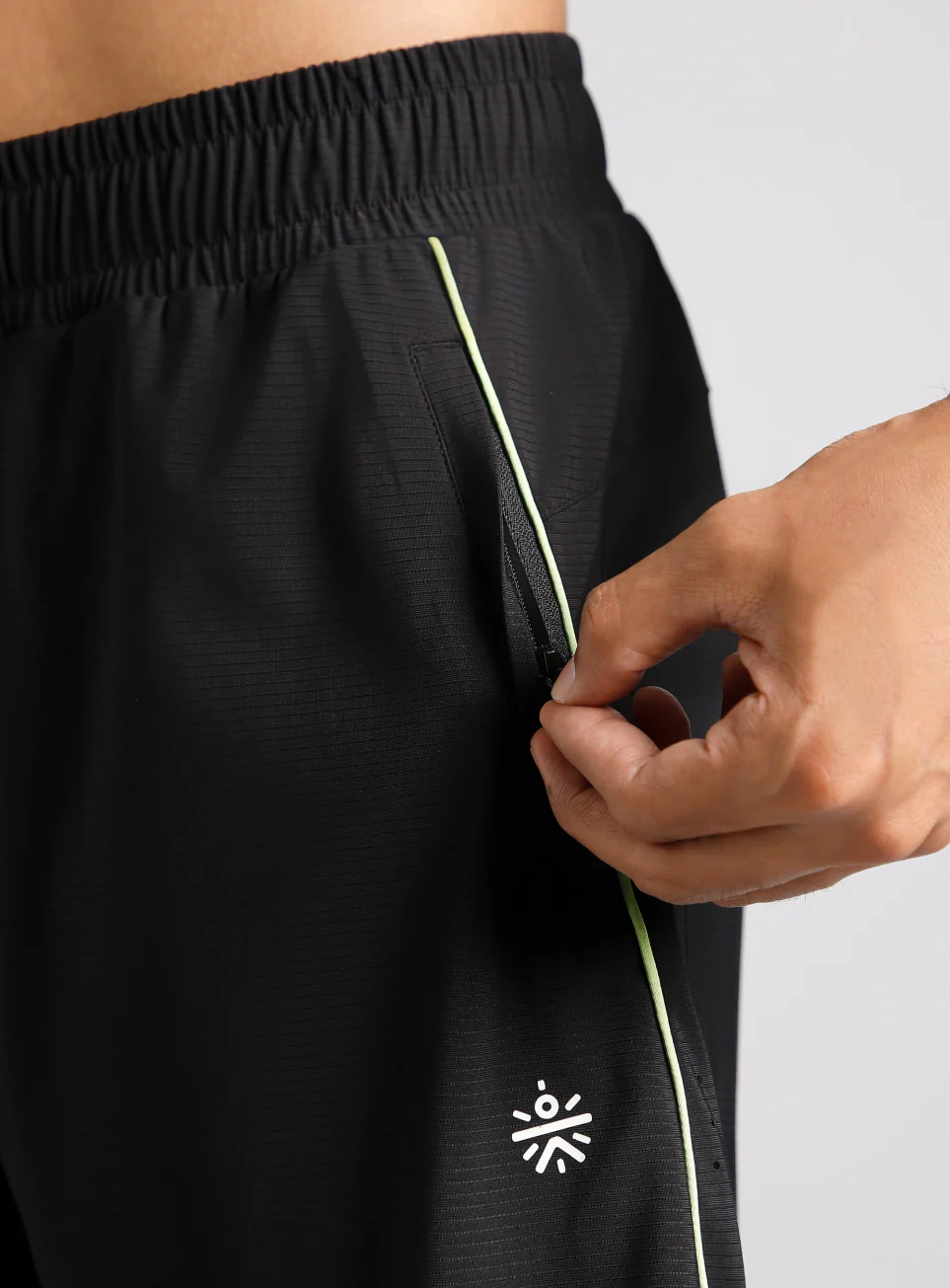 Men's Black Air Flex Training Shorts - Image 7