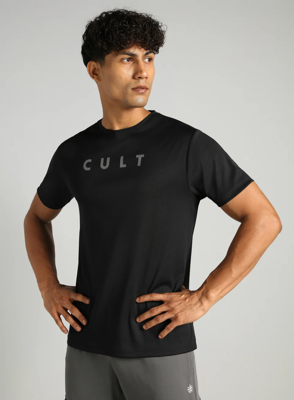 Men's Black All Day Training T-shirt